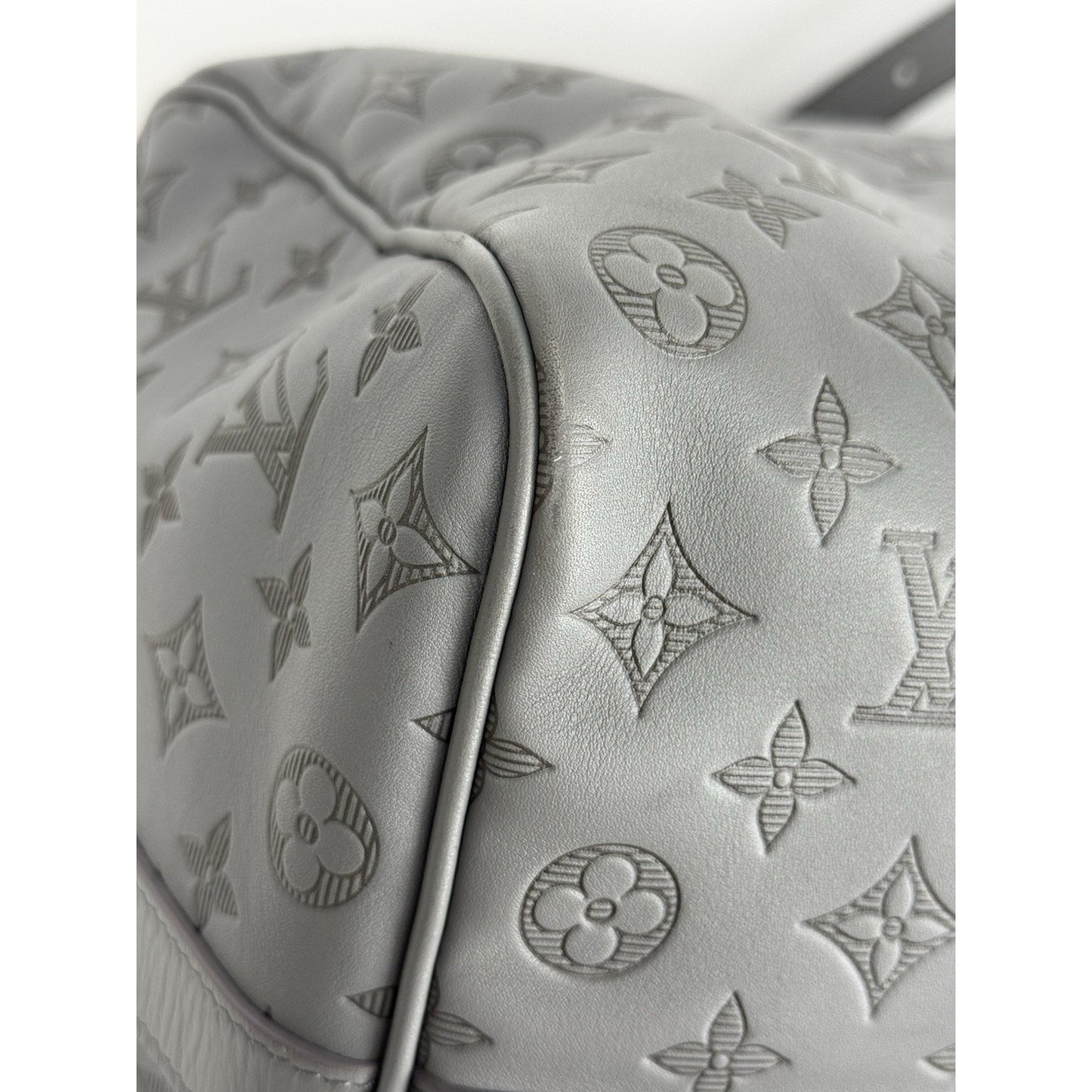 Louis Vuitton Keepall Bandouliere 50 Shadow Monogram Duffle Bag