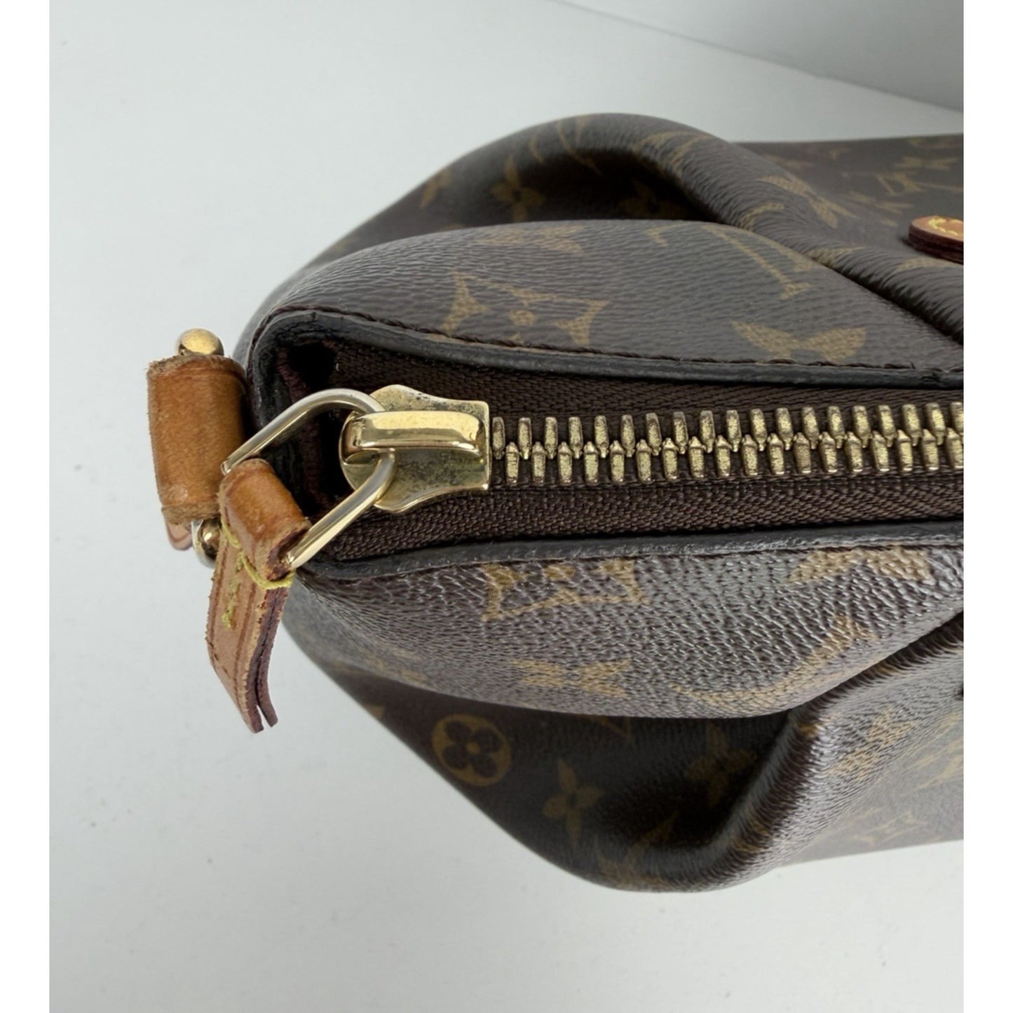 Louis Vuitton Turenne PM Bag in Brown LV Monogram Coated Canvas 2015 S