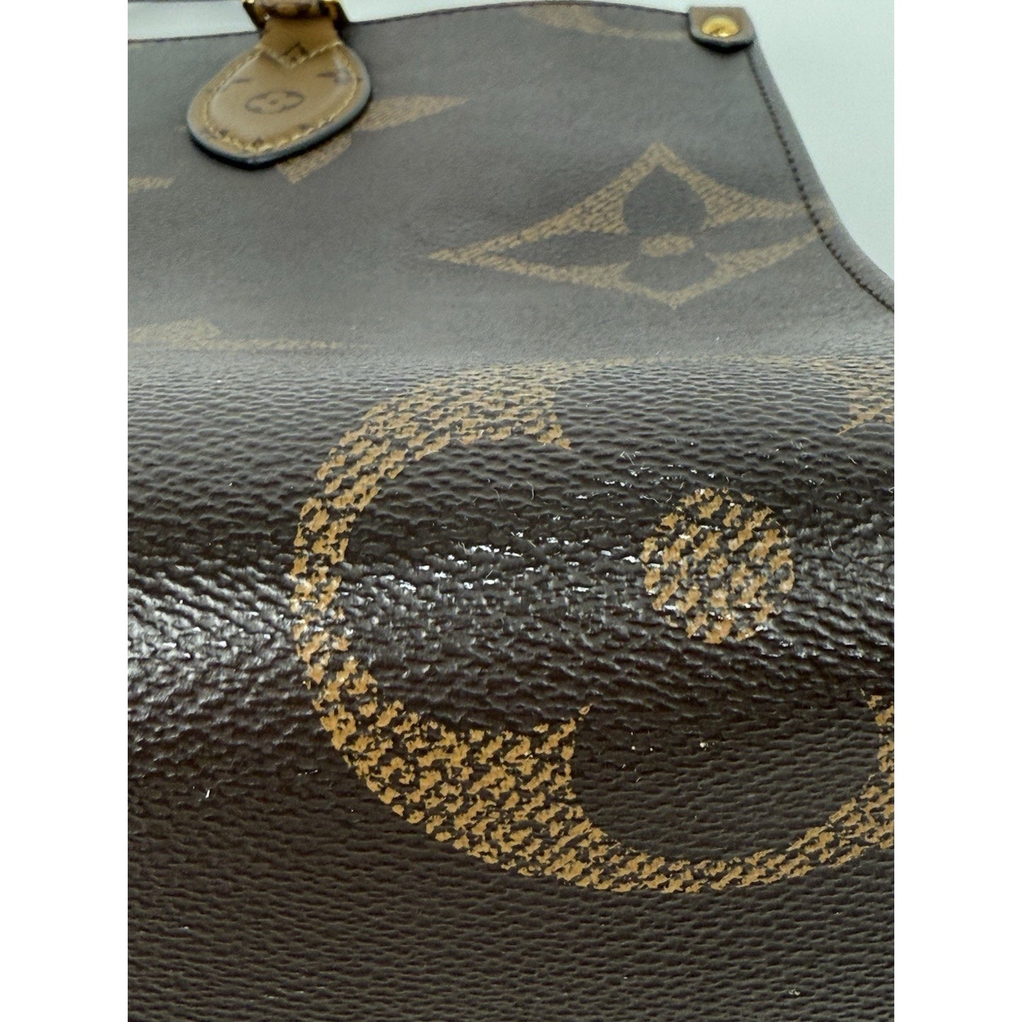 LOUIS VUITTON On The Go Giant Monogram Coated Canvas Tote