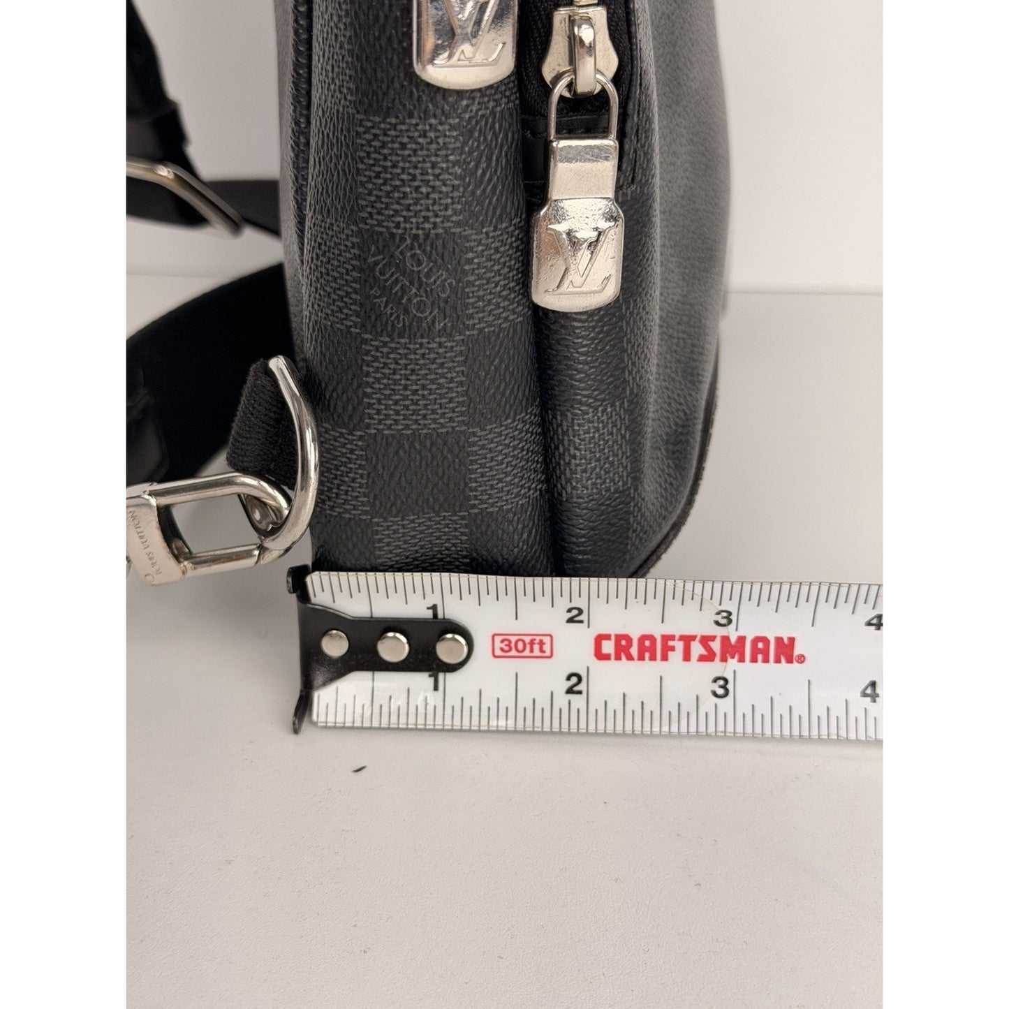 Louis Vuitton Avenue Sling Bag in Damier Graphite Canvas S11