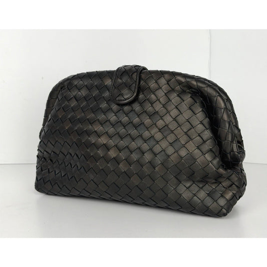 Bottega Veneta The Lauren 1980 Clutch Full in Woven Nappa Leather S05