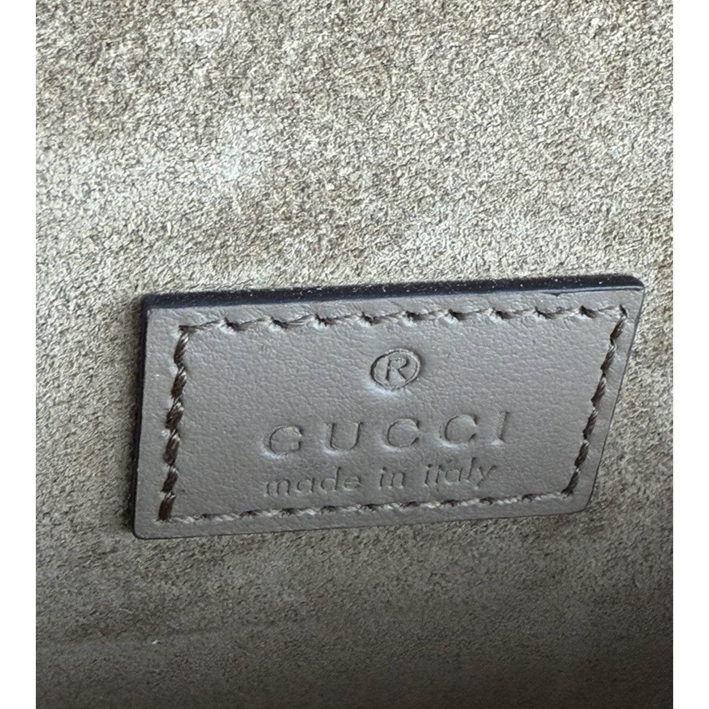 Gucci GG Supreme Monogram Dionysus Small Shoulder Bag Coated Canvas & Suede S15