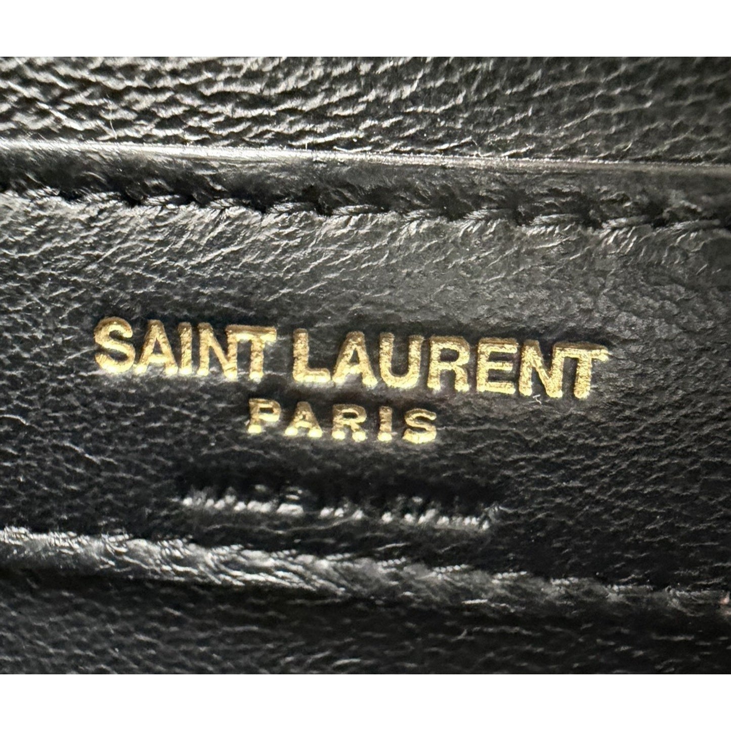 Saint Laurent Matelasse Grain De Poudre Envelope Bag Medium Chevron Quilting E2