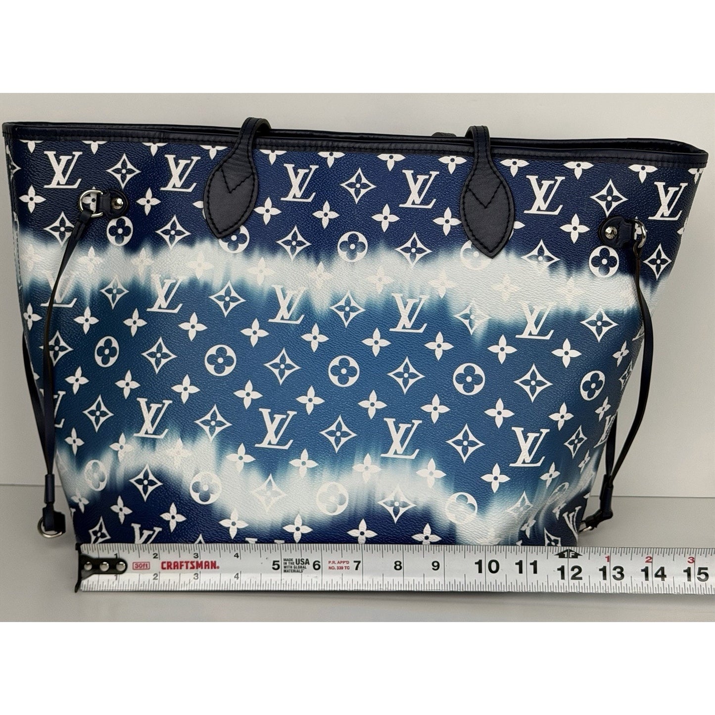 Louis Vuitton Neverfull Tote Bag MM in Escale Monogram Canvas 2020 D4