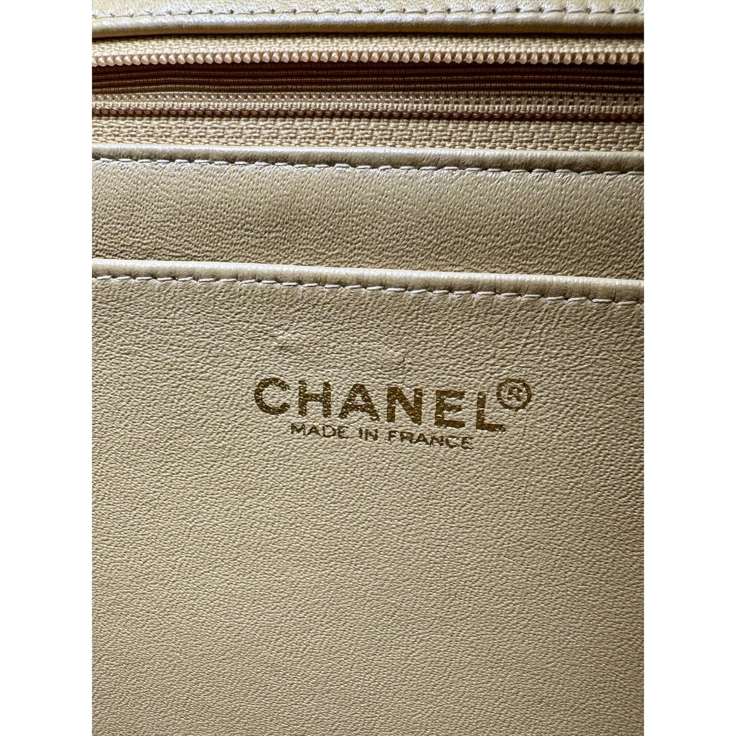 Chanel Classic Flap Bag in Caramel Quilted Lambskin Leather (2002-2003) D-8