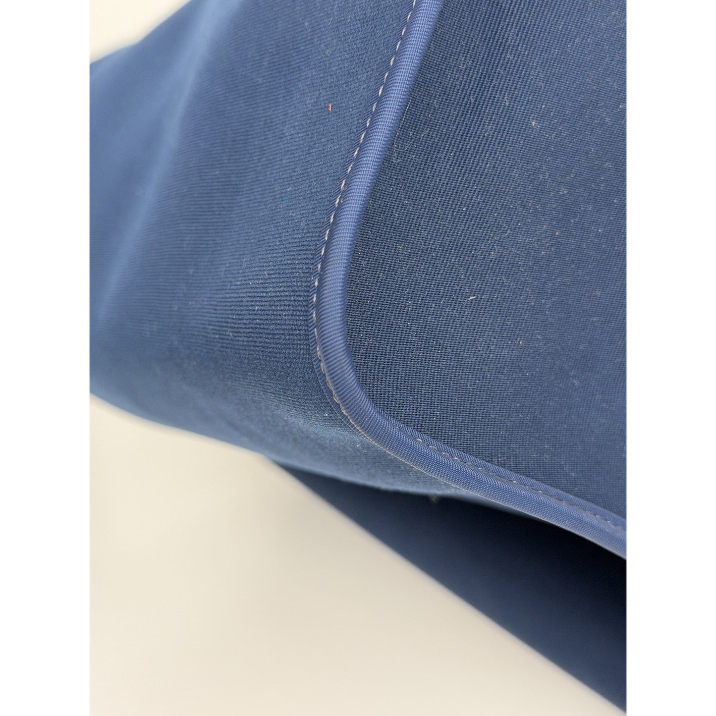 Hermes Herbag Zip 39 MM Toile Vache Hunter Navy Canvas and Leather Trim 2015 D6