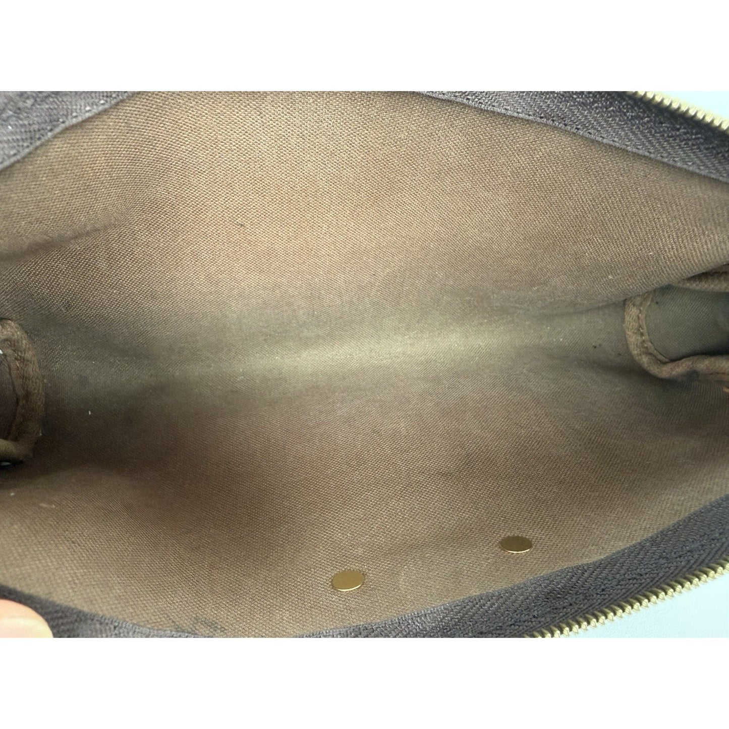 Louis Vuitton Monogram Eva Clutch Brown Canvas