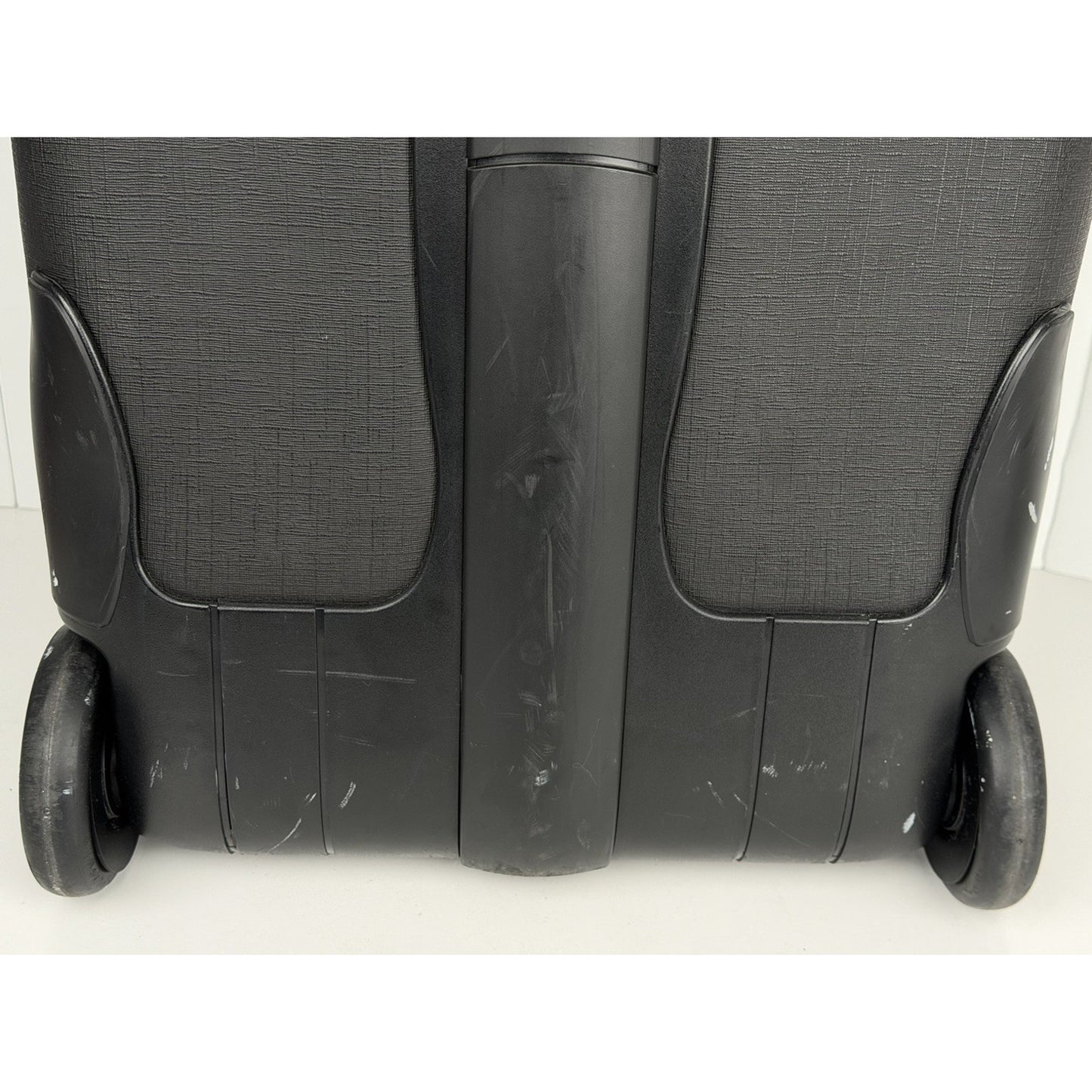 Gucci Interlocking G Hard Shell Rolling Carry-On Suitcase in Black