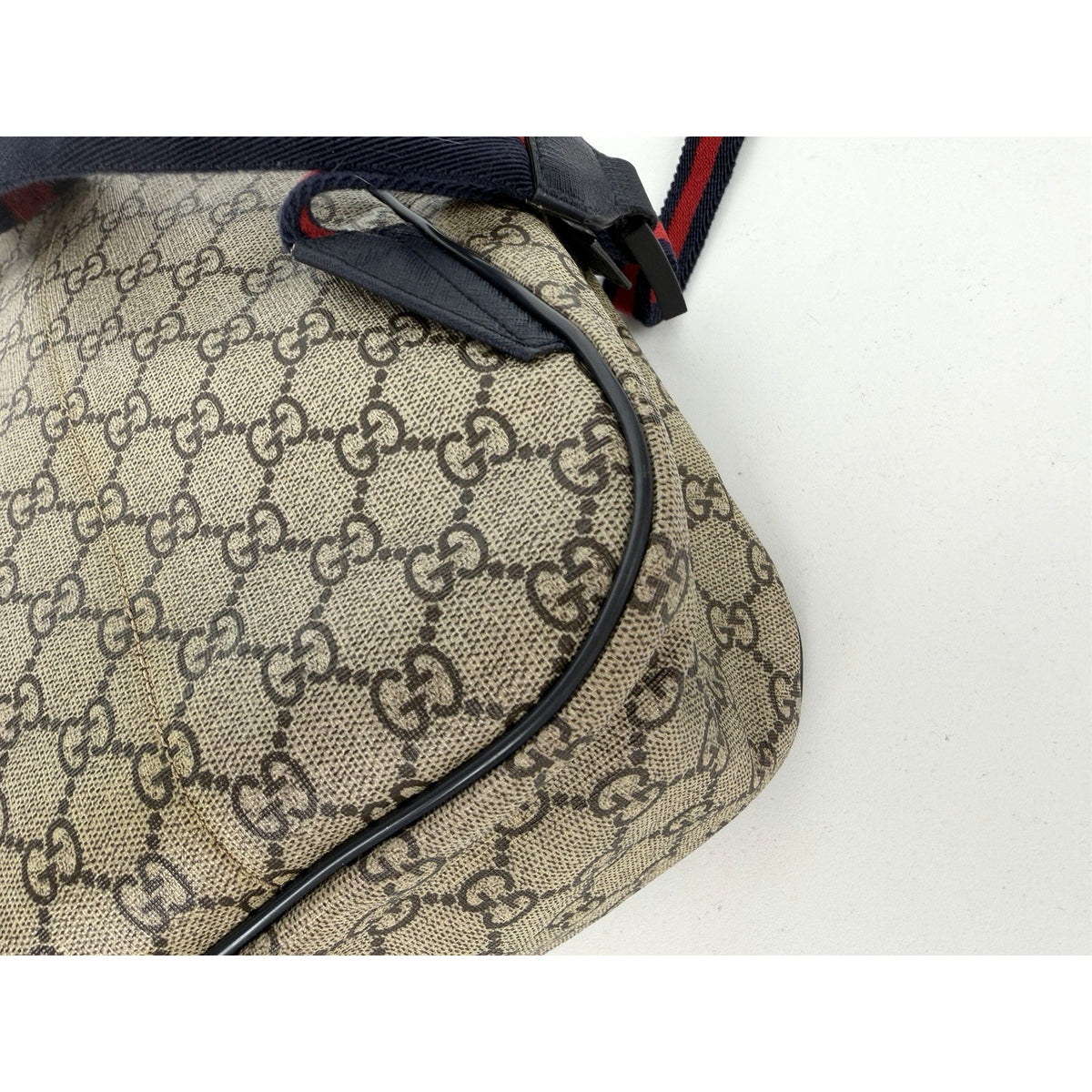 Gucci Animalium Children's Backpack in Brown GG Supreme Monogram Coated Canvas S