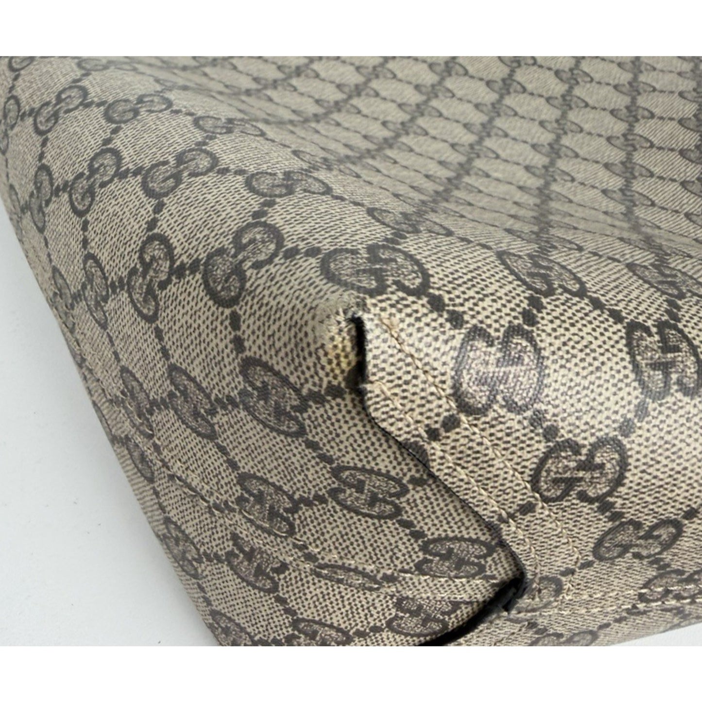 Gucci GG Monogram Coated Canvas Reversible Tote Black S