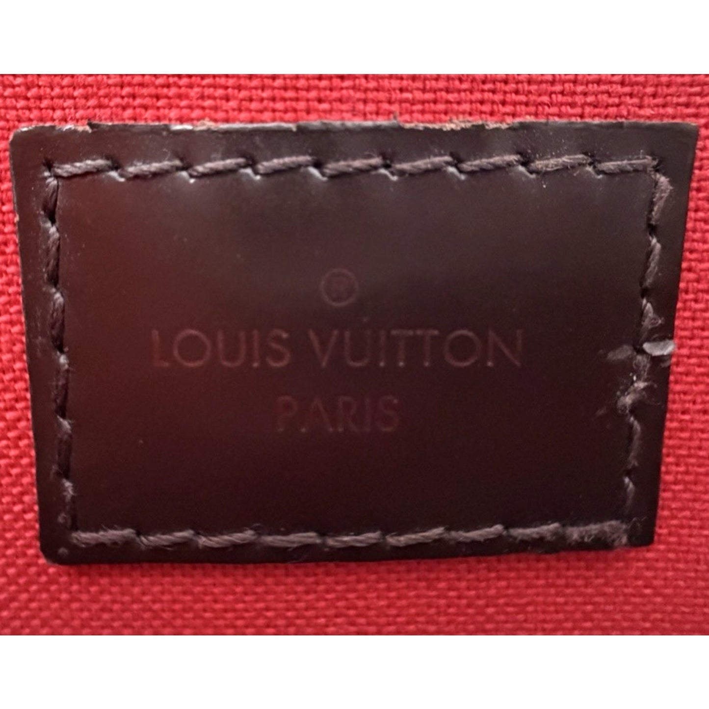 Louis Vuitton Favorite MM Shoulder Bag in Damier Ebene Coated Canvas 2015 S14