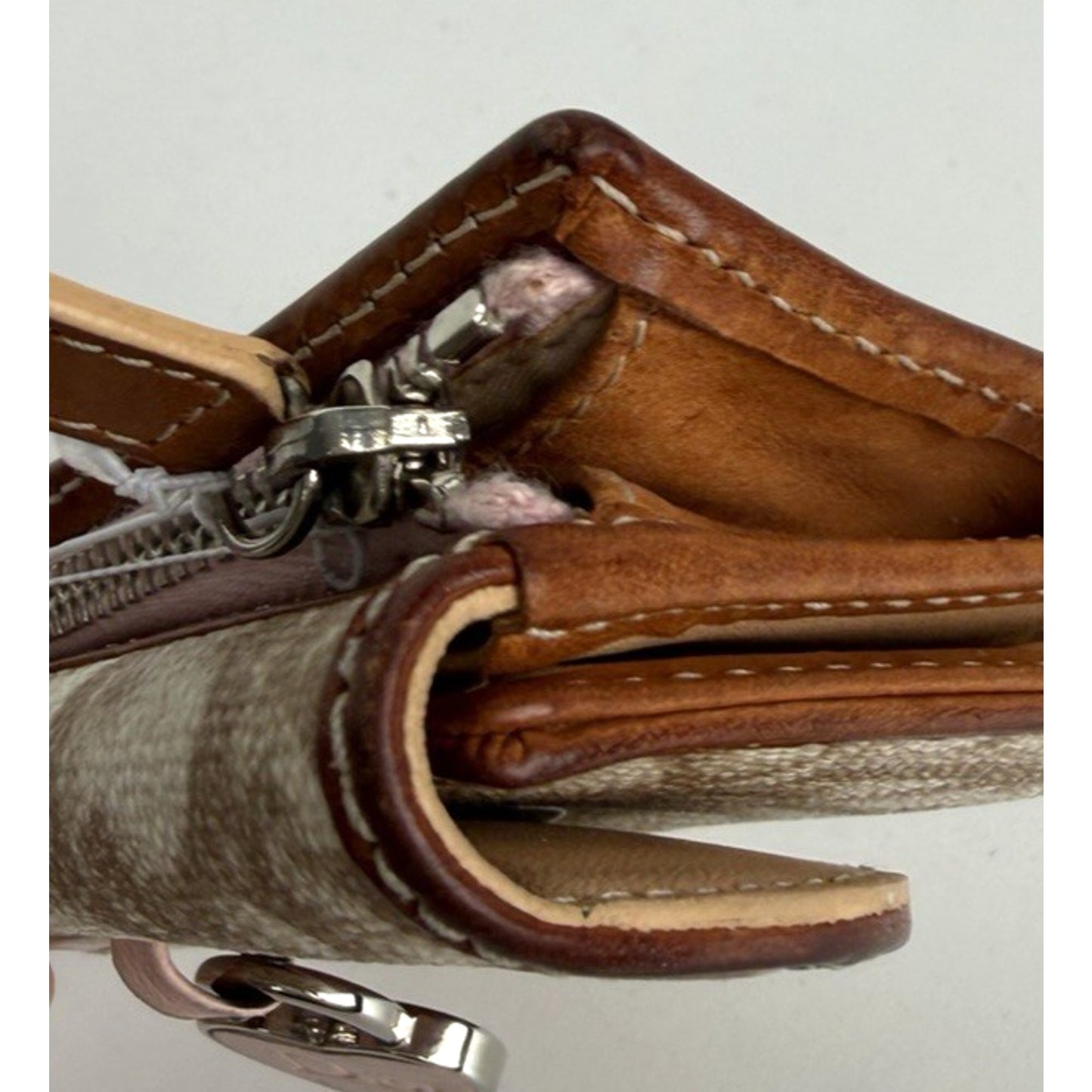 Christian Dior Trotter Romantique Diorissimo Key Holder Wallet in Canvas 2007 K2