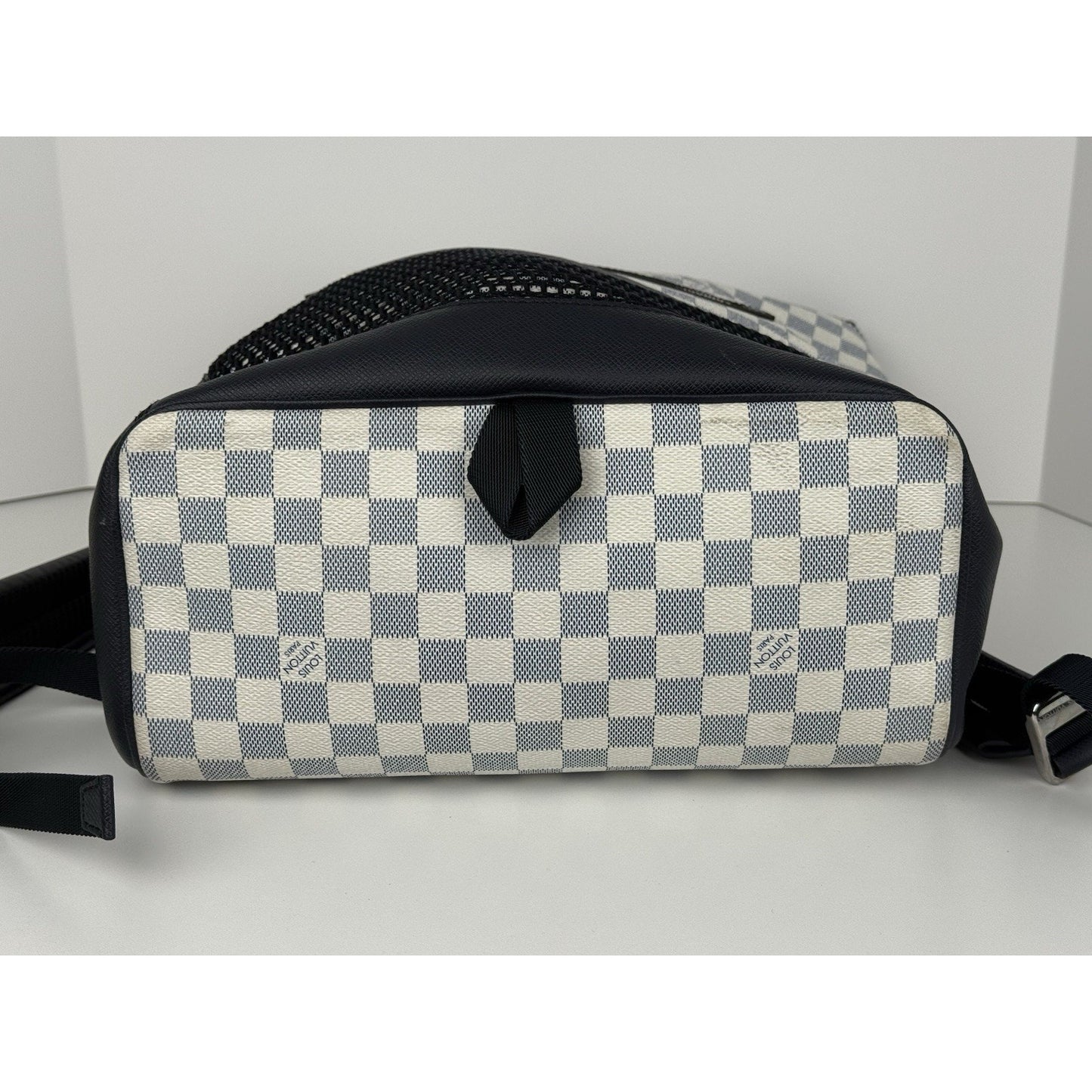 Louis Vuitton Damier Taiga Match Point Backpack White & Navy