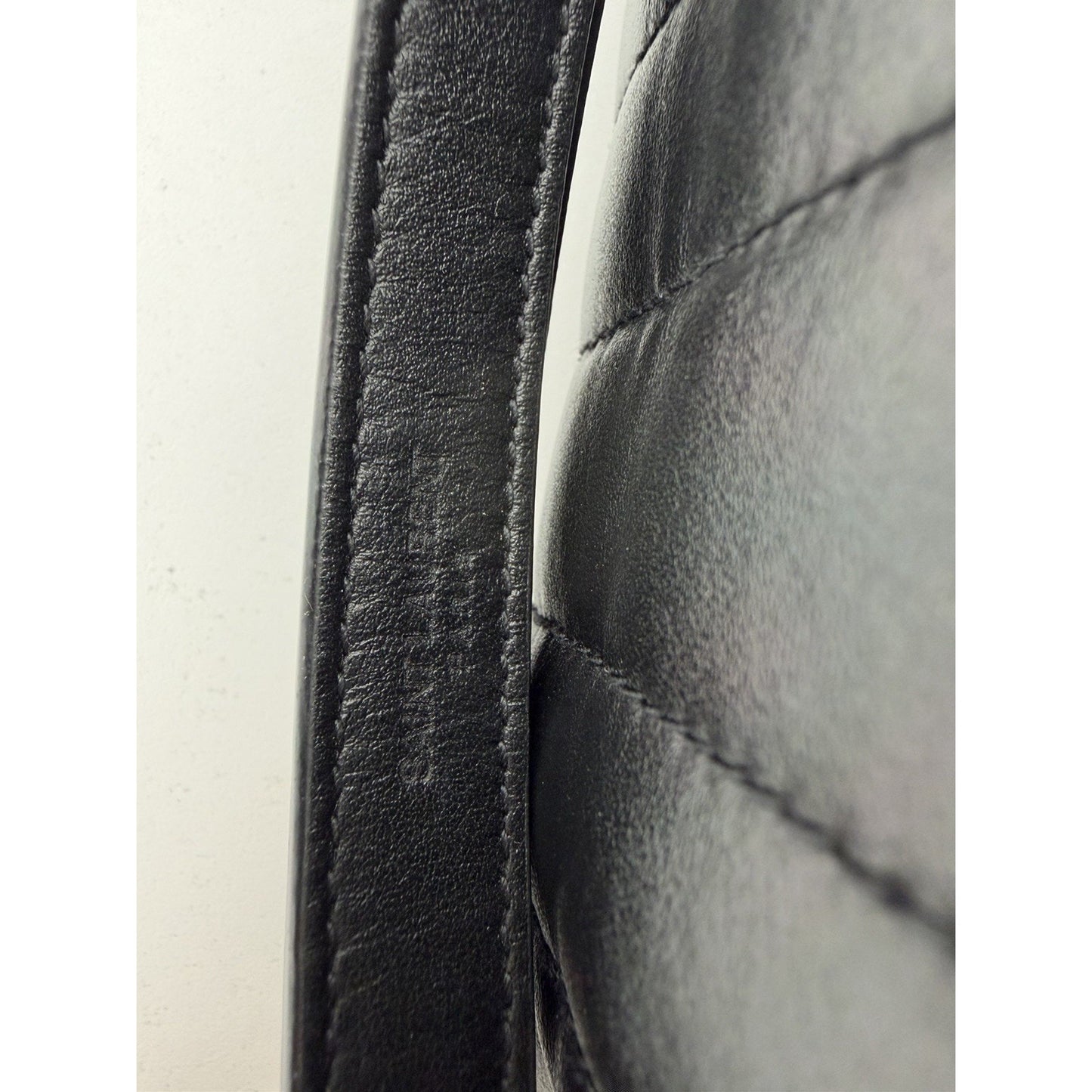 Saint Laurent Loulou Shoulder Bag Large Black Quilted Leather Silver Hardware B2