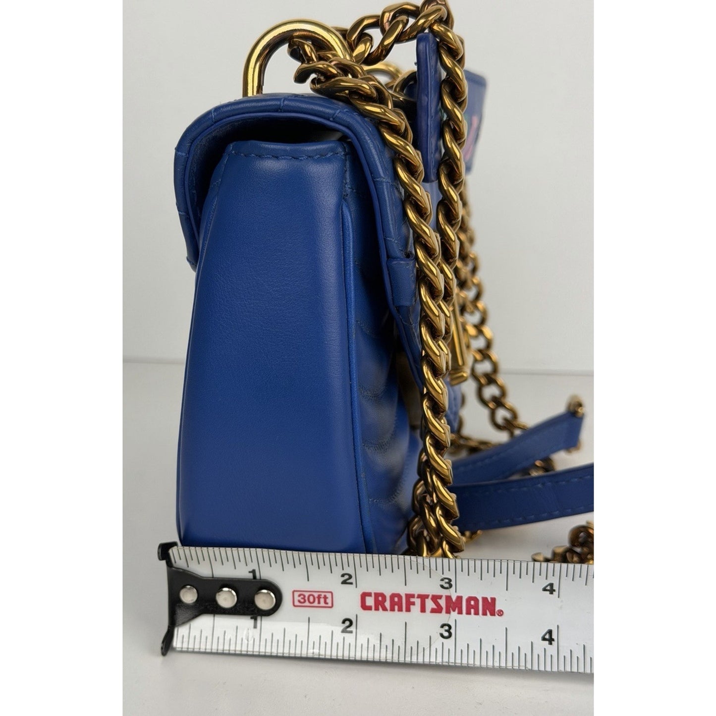 Louis Vuitton New Wave Chain Bag PM Blue Neon Colorful "Vuitton" 2019 F1
