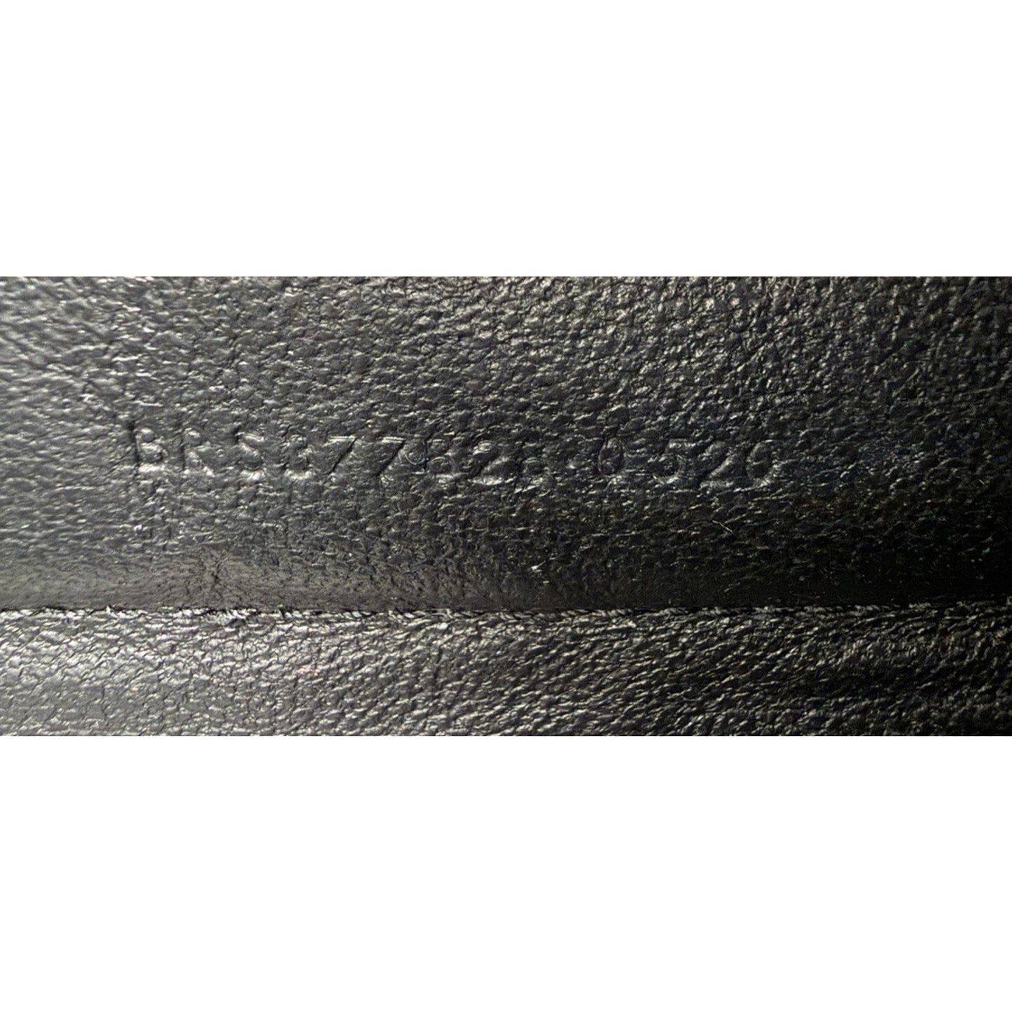 Saint Laurent Monogram Chain Wallet Medium in Black Matelasse Grained LeatherS12