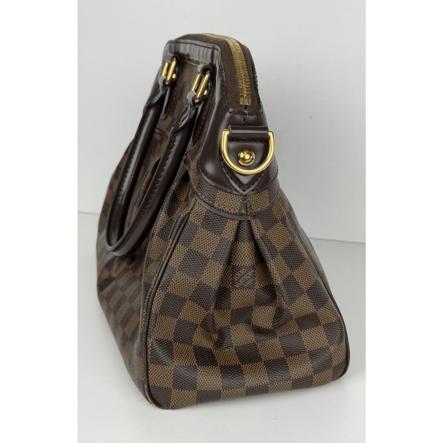 Louis Vuitton Trevi PM Handbag in Damier Ebene Coated Canvas 2008 S16