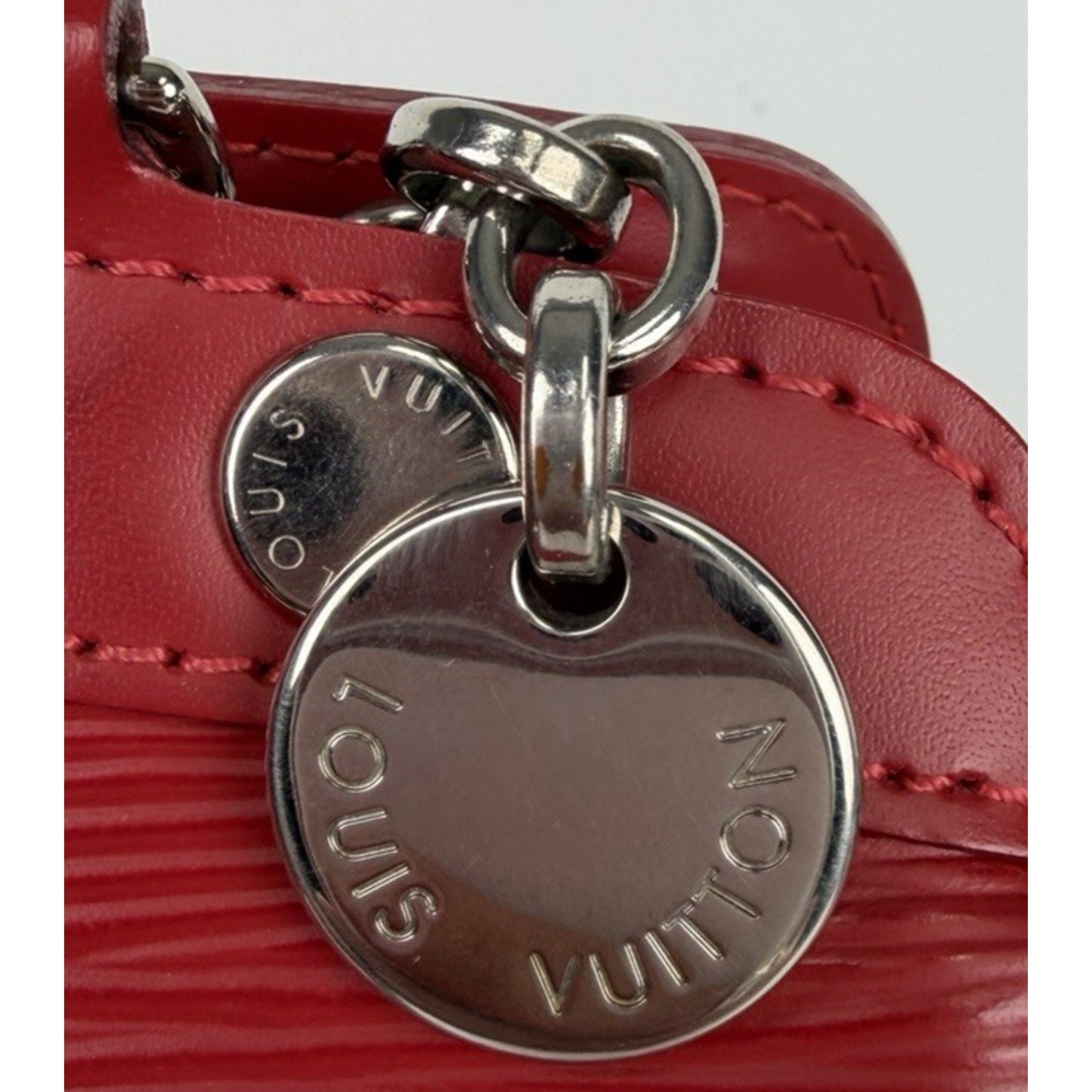 Louis Vuitton Brea MM Shoulder Bag in Red Bright Red Epi Leather 2012 S