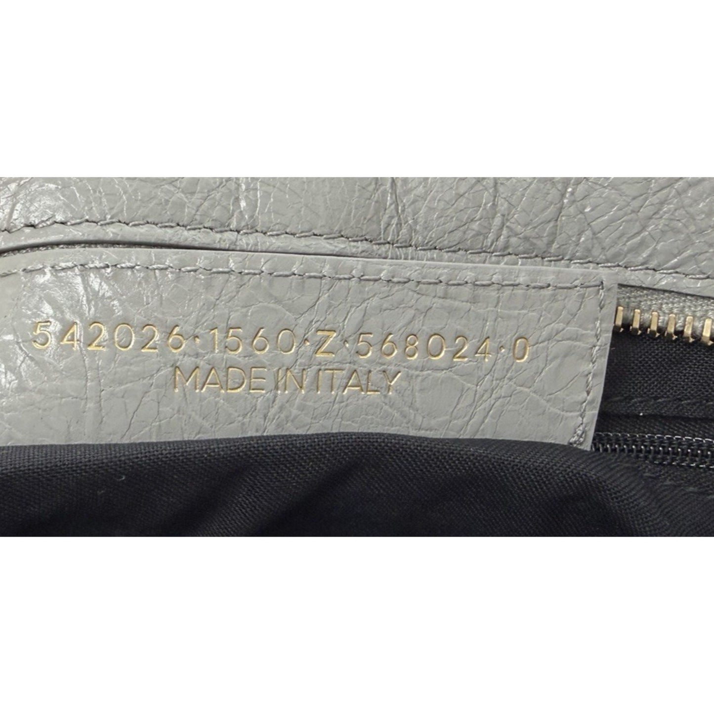 Balenciaga Agneau Lambskin Giant 12 Part Time Shoulder Bag in Gray B5