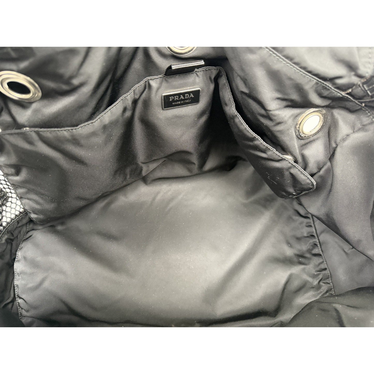 Prada Re-Nylon and Saffiano Leather Pet Carrier S05