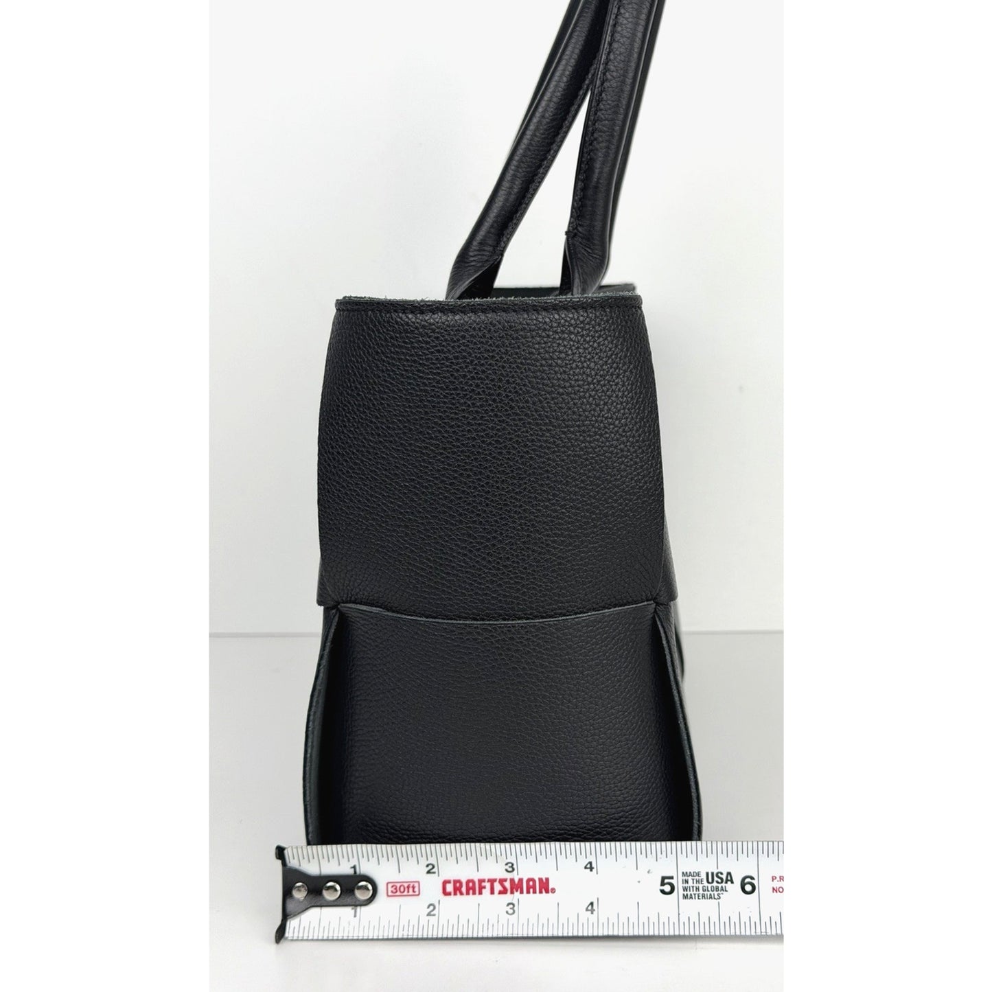 Bottega Veneta Arco Tote Small Bag Intrecciato Leather Black C1