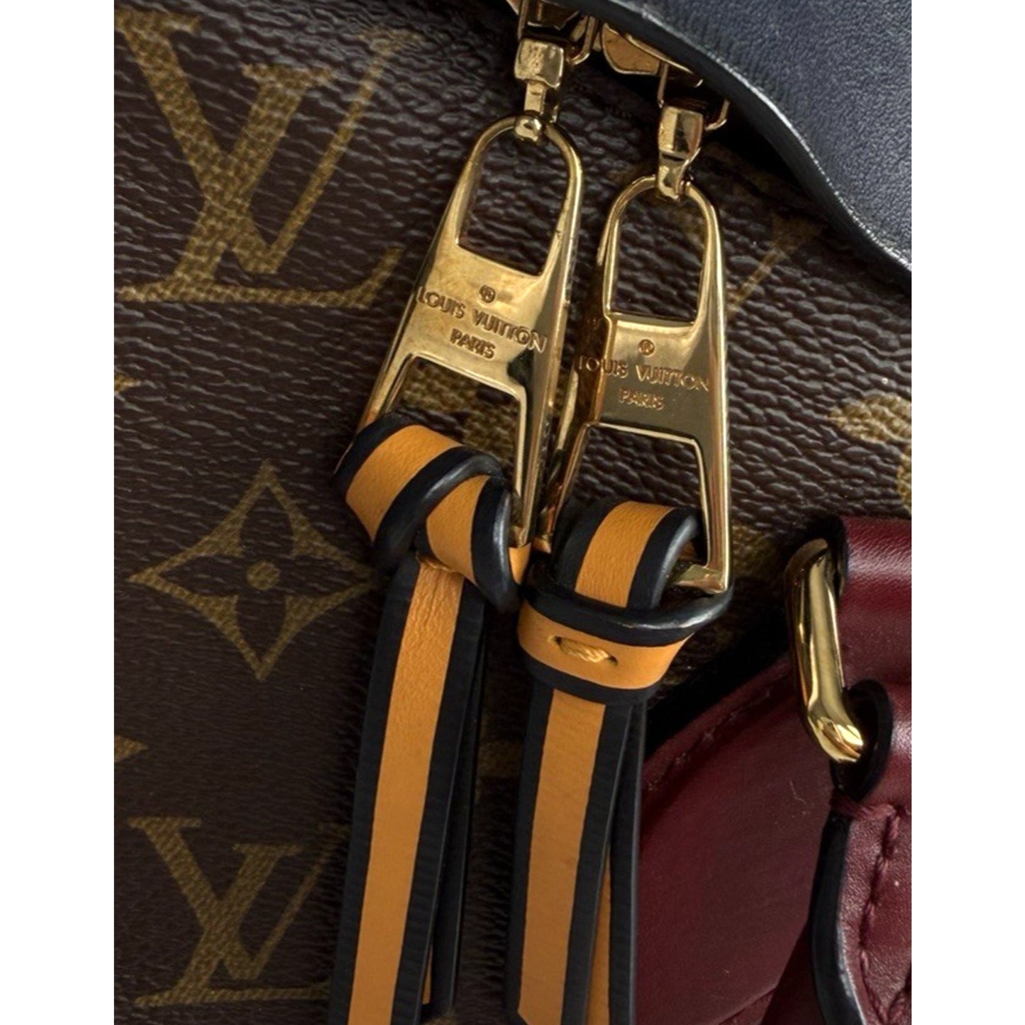 Louis Vuitton Tuileries Shoulder Bag Brown Classic Monogram Coated Canvas 2018 S