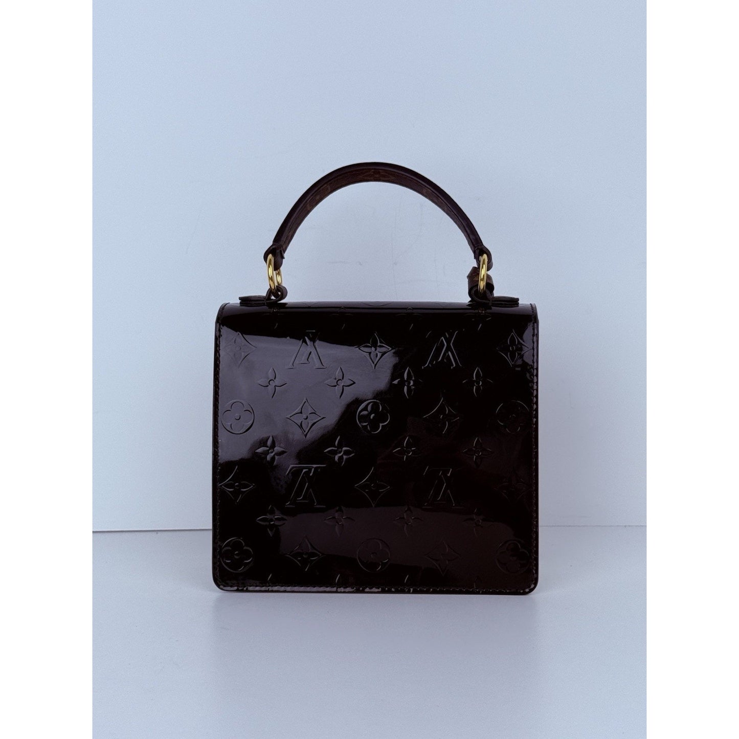 Louis Vuitton Spring Street Patent Leather Women's Shoulder Bag 2019