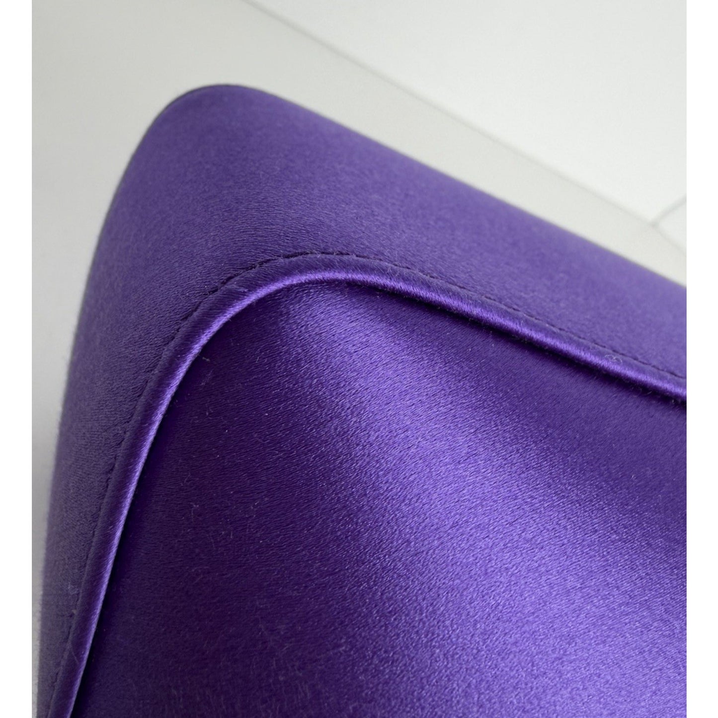 Lanvin Haute Clutch Bag Séquence Purple Satin