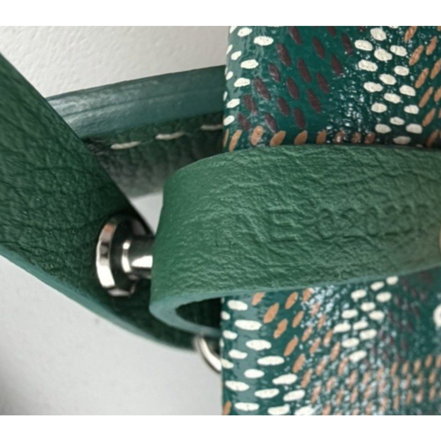 Goyard Boheme Hobo PM Bag in Green Goyardine Coated Canvas B-9