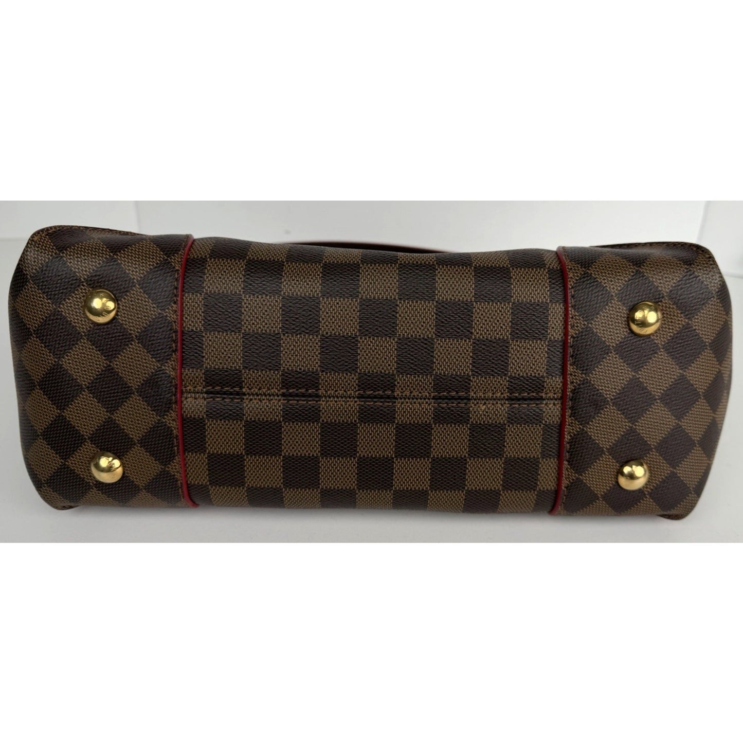 Louis Vuitton Caissa Hobo Bag in Damier Ebene Coated Canvas 2015 D6