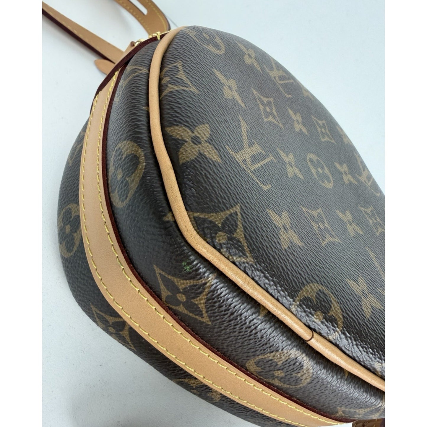 Louis Vuitton Boite Chapeau Souple PM Bag in Brown Monogram Coated Canvas NFC F1