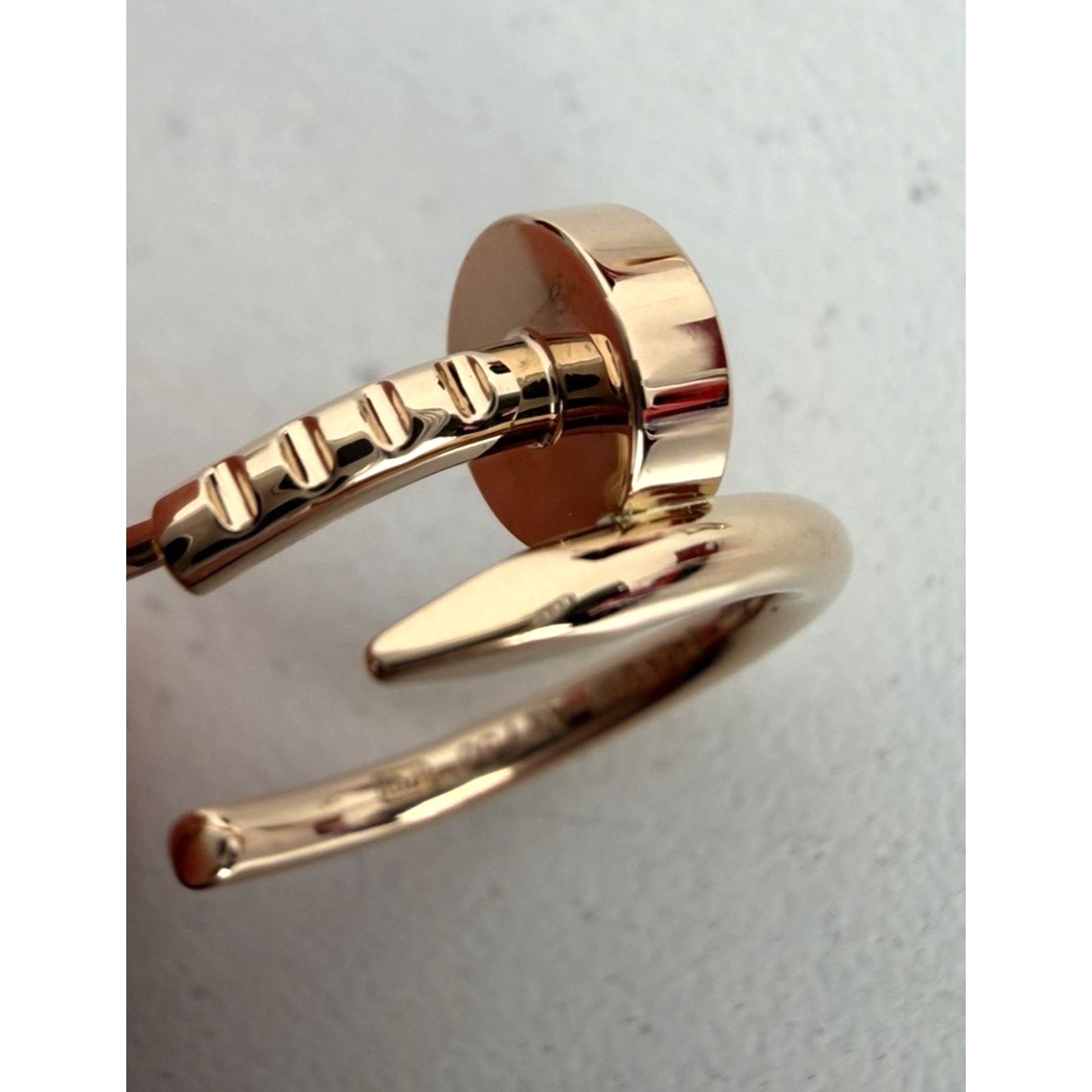 Cartier Juste un Clou Hoop Earrings Small Model in 18k Rose Gold