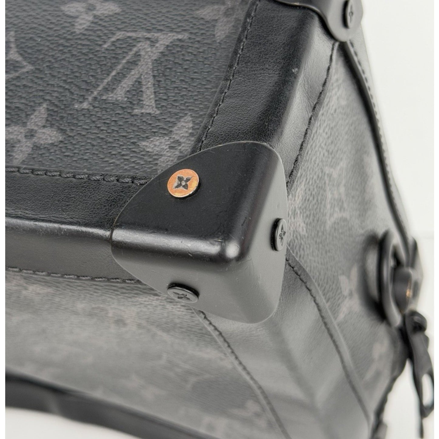 Louis Vuitton Monogram Eclipse Soft Trunk Shoulder Bag Canvas and Leather 2020