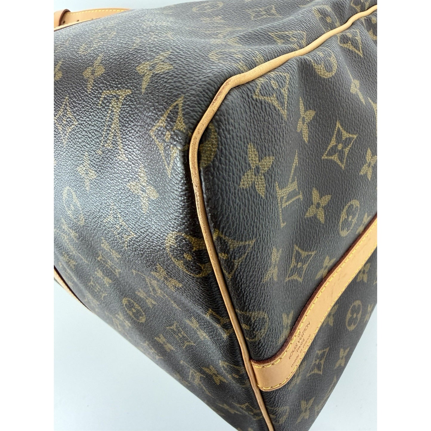 Louis Vuitton Monogram Keepall Travel Duffle Bag 55 in LV Monogram Canvas 2000 S