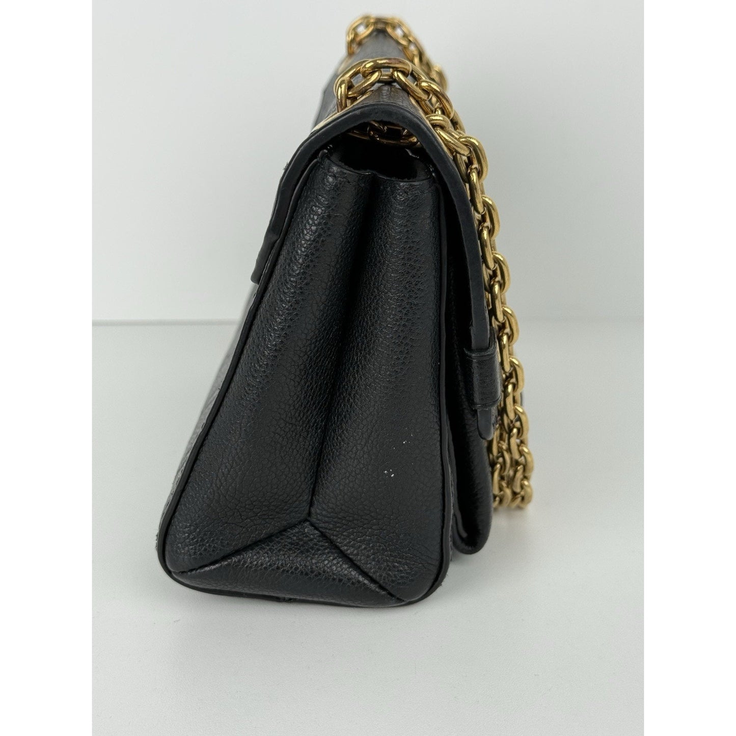Louis Vuitton Vavin Shoulder Bag BB Black Empriente Leather
