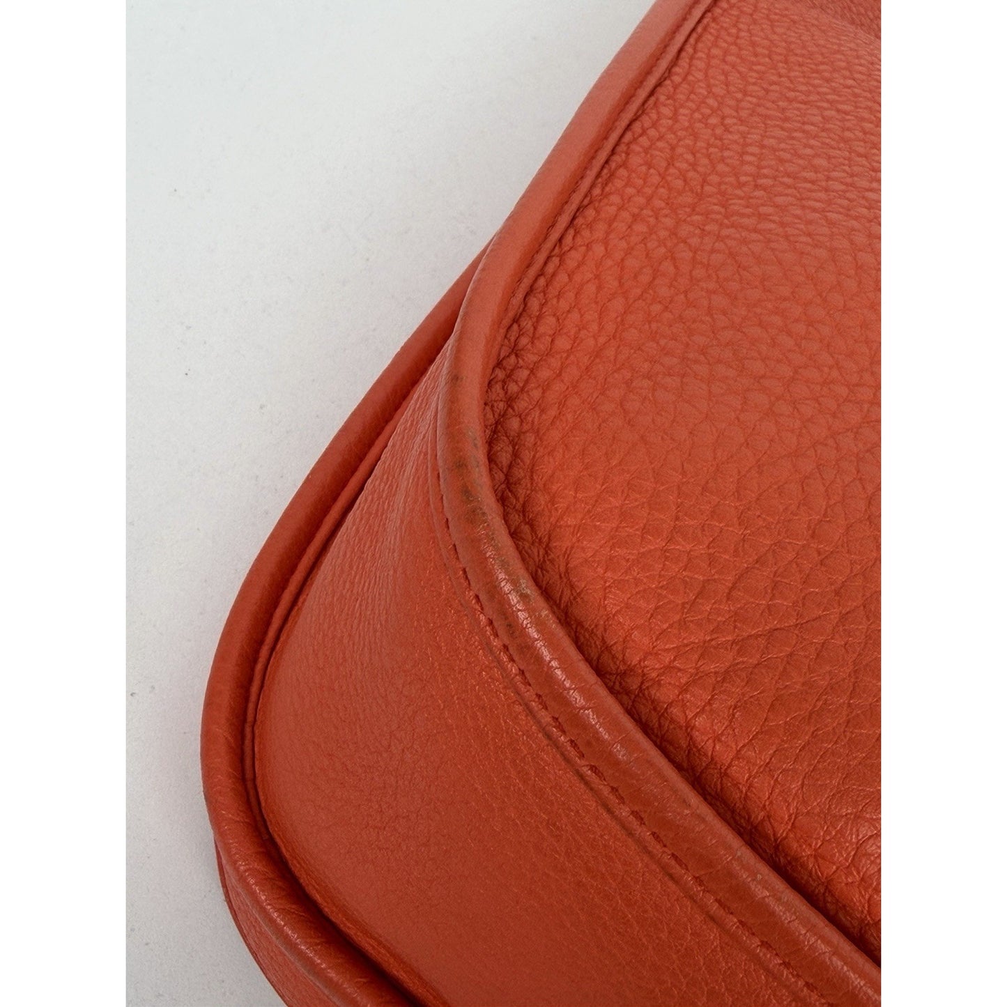 Hermes Evelyne 29 Bag Orange Poppy Taurillon Clemence Leather 2017