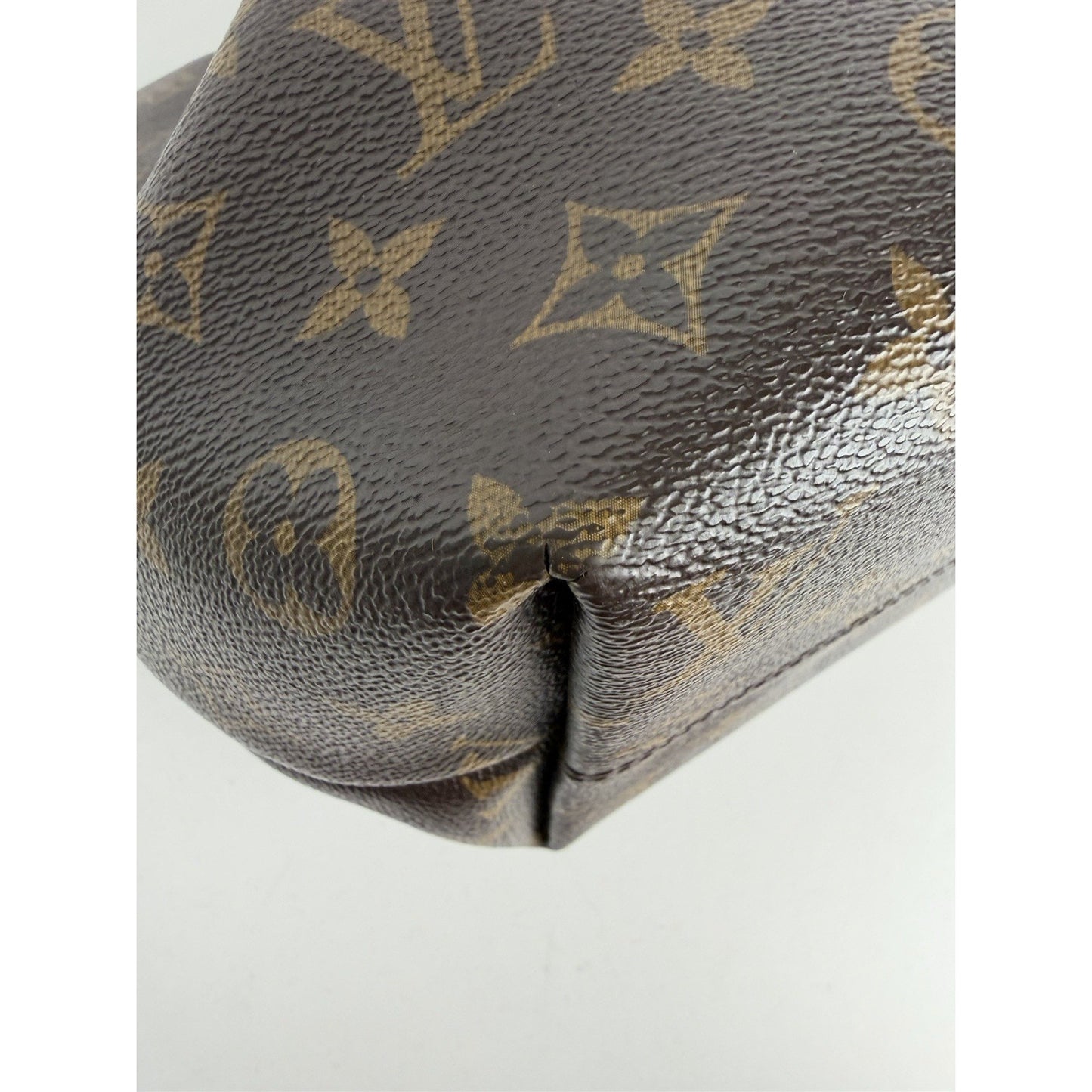 Louis Vuitton Turenne PM Bag in Brown LV Monogram Coated Canvas 2015 S