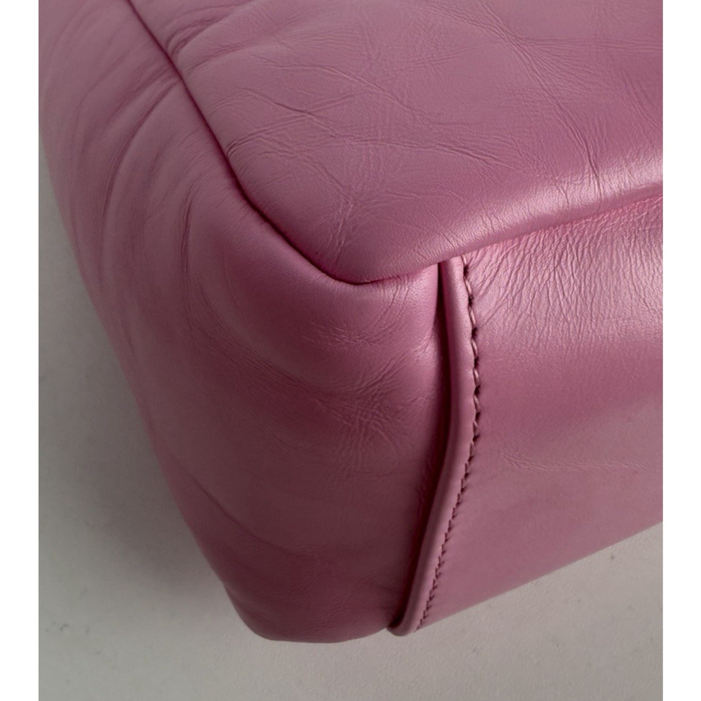 Balenciaga Monaco Small Sling Bag in Pink Puffy Leather E7