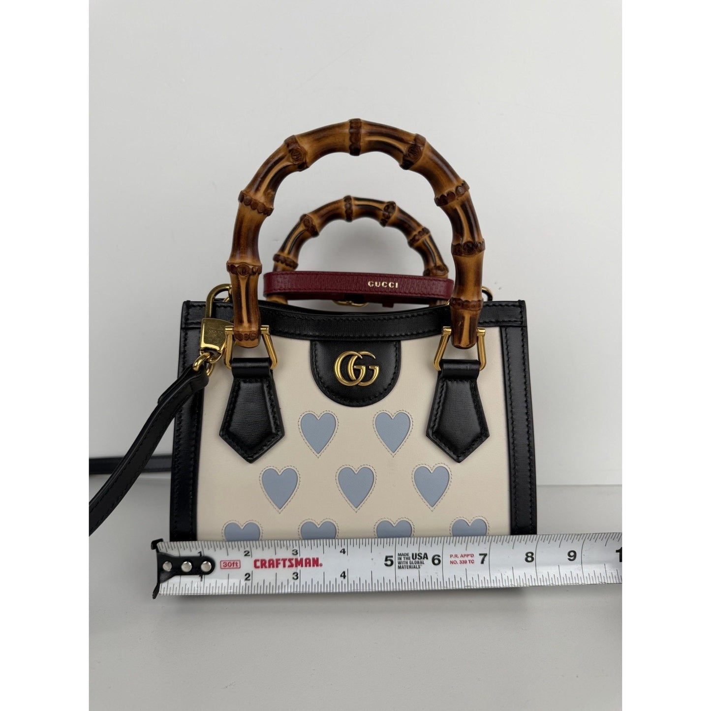 Gucci Lovelight Diana Tote Bag Mini Limited Edition in Multicolor Leather C-9