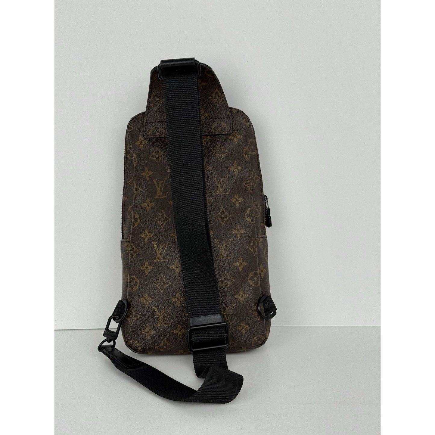 LOUIS VUITTON Monogram Macaser Avenue Sling Bag Men's