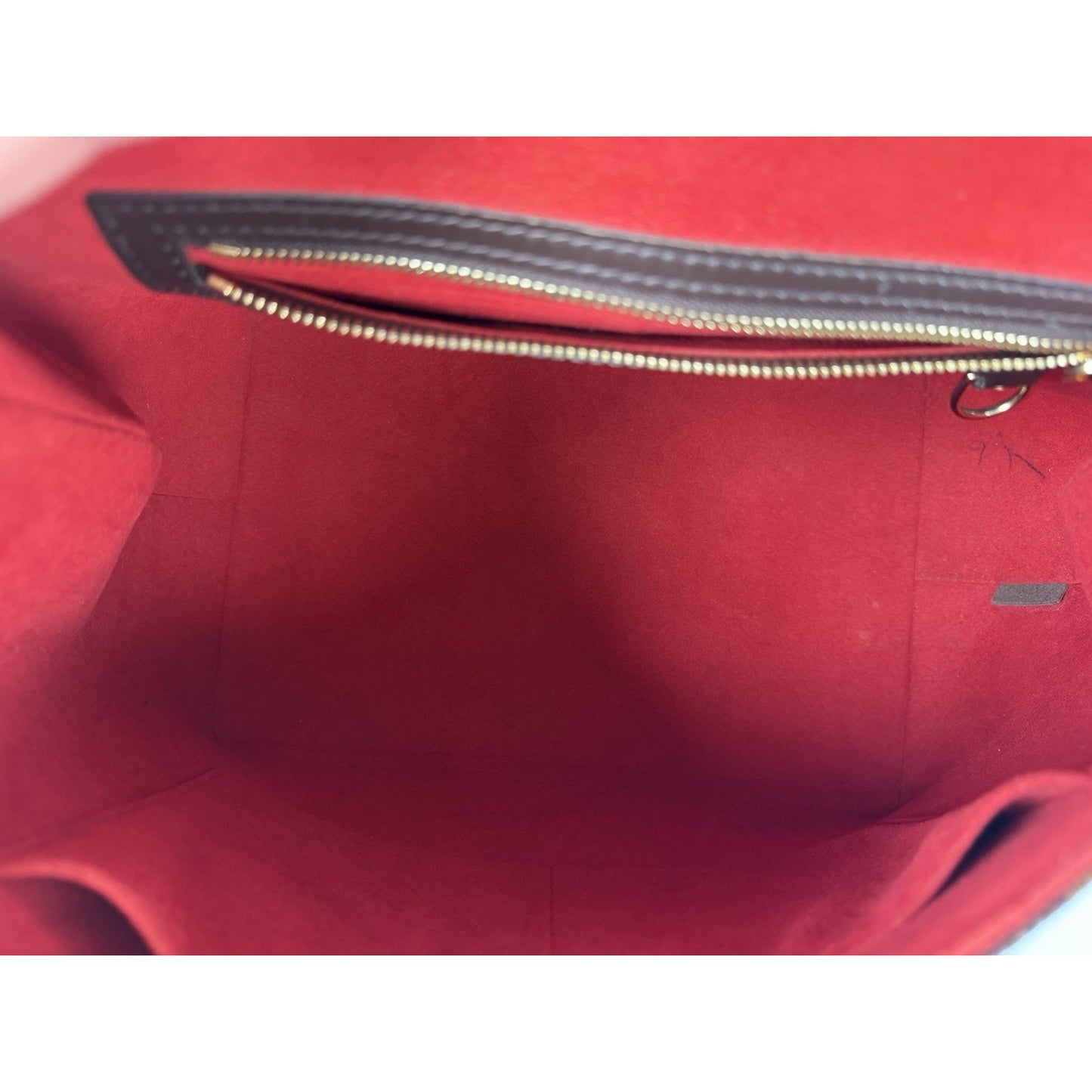 Louis Vuitton Bergamo MM Bag in Damier Ebene Coated Canvas 2012 E-6