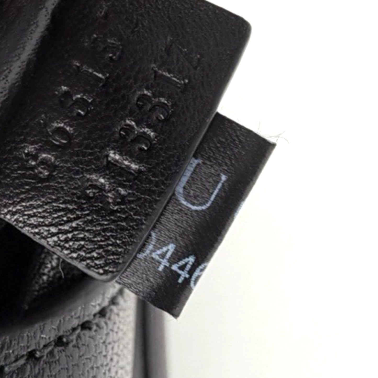 Gucci Jackie Slim 1961 Shoulder Bag in Black Textured-Leather D2