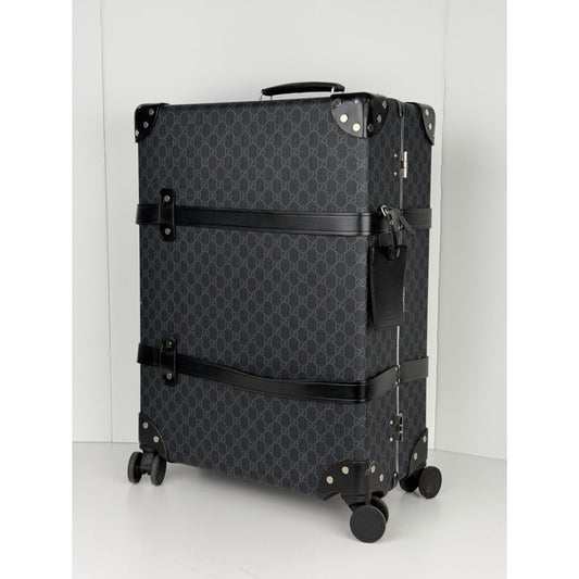 Gucci x Globe-Trotter Medium Rolling Suitcase GG Supreme Monogram Canvas