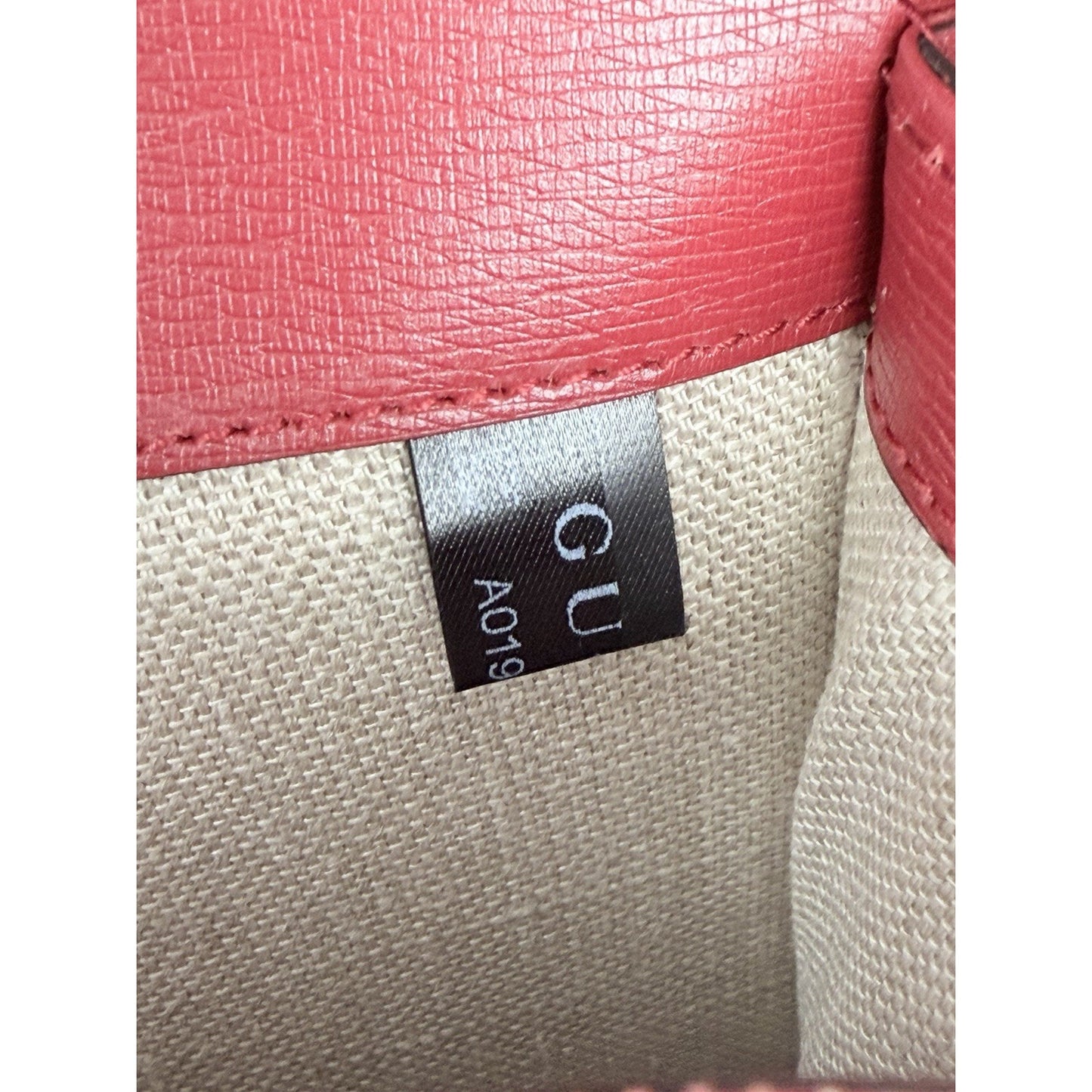 Gucci Dionysus Medium Shoulder Bag Blooms Print in Red Calfskin Leather S16