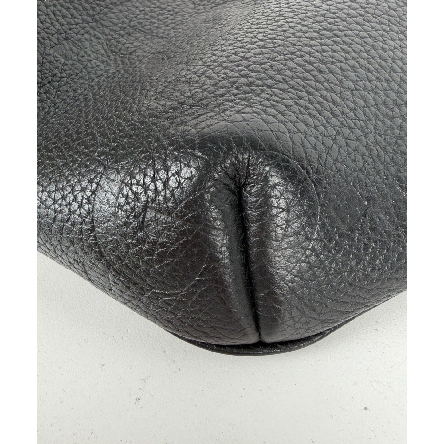 Gucci Embossed Jumbo GG Belt Bag Small in Black Piuma Calfskin Leather S