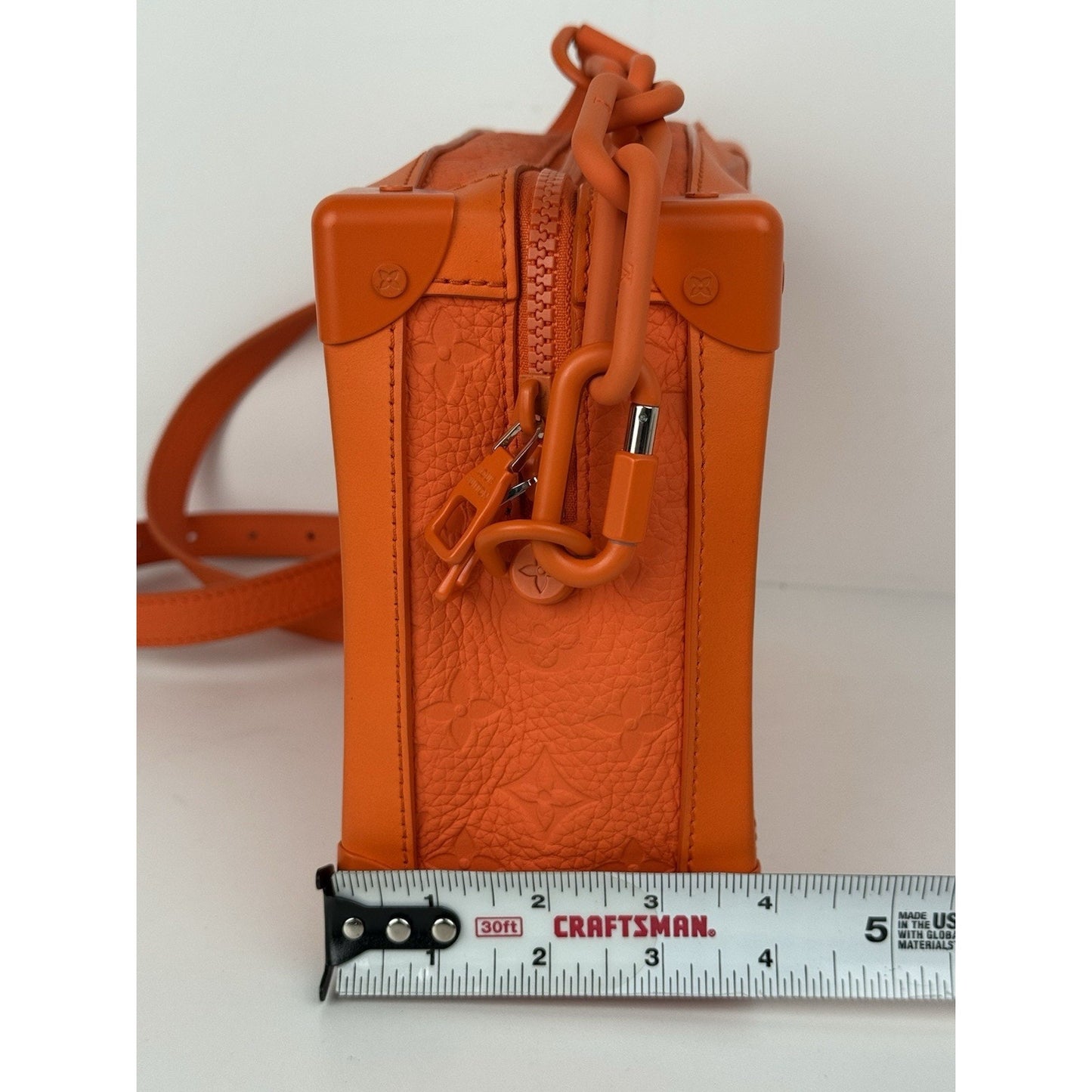 LOUIS VUITTON Soft Trunk Monogram Taurillon Leather Bag