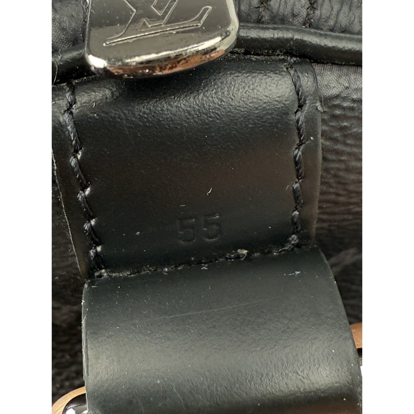 Louis Vuitton Keepall Bandouliere 55 Damier Graphite Duffle Bag