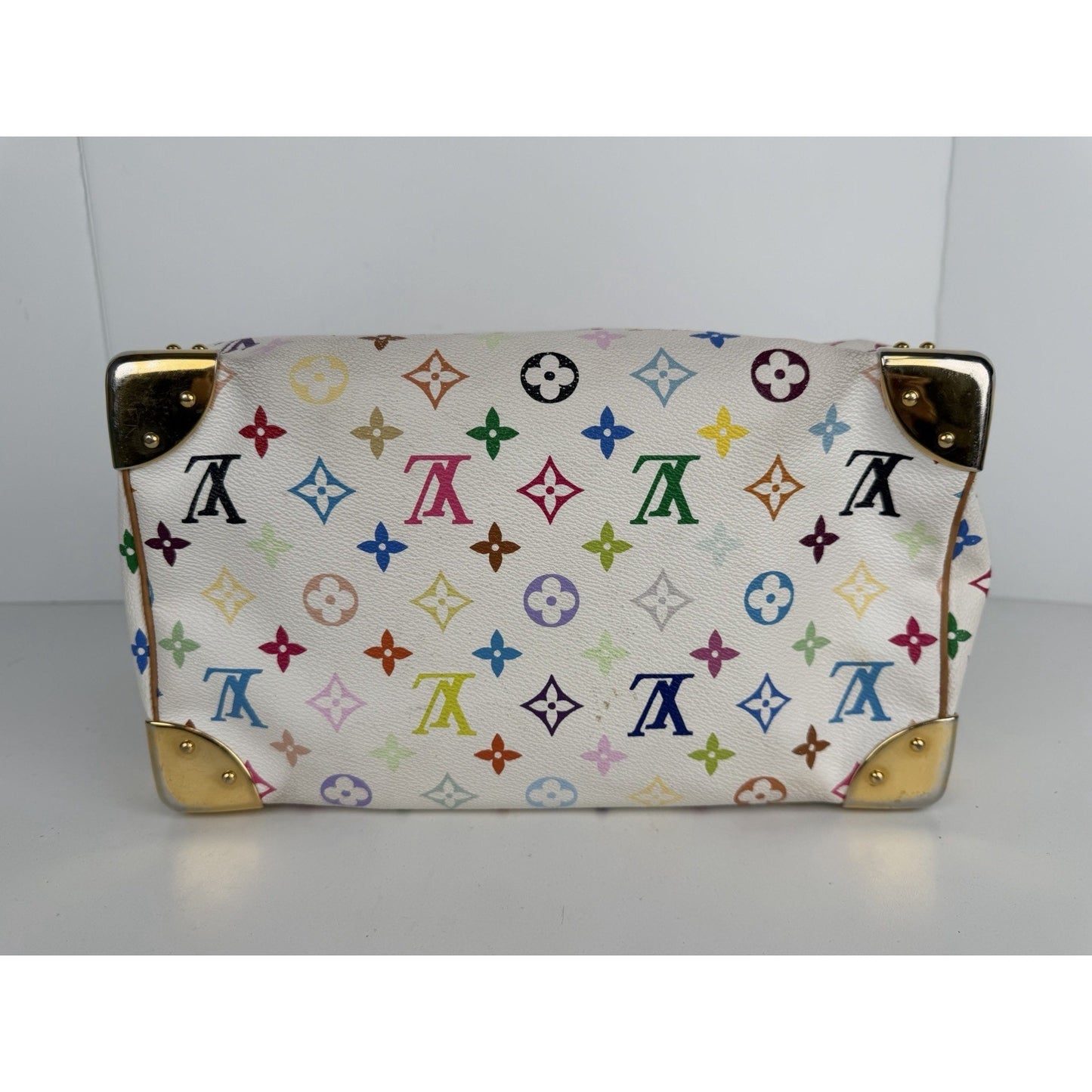 Louis Vuitton x Takashi Murakami Speedy Bag 30 in Monogram Multicolore 2004 S-08