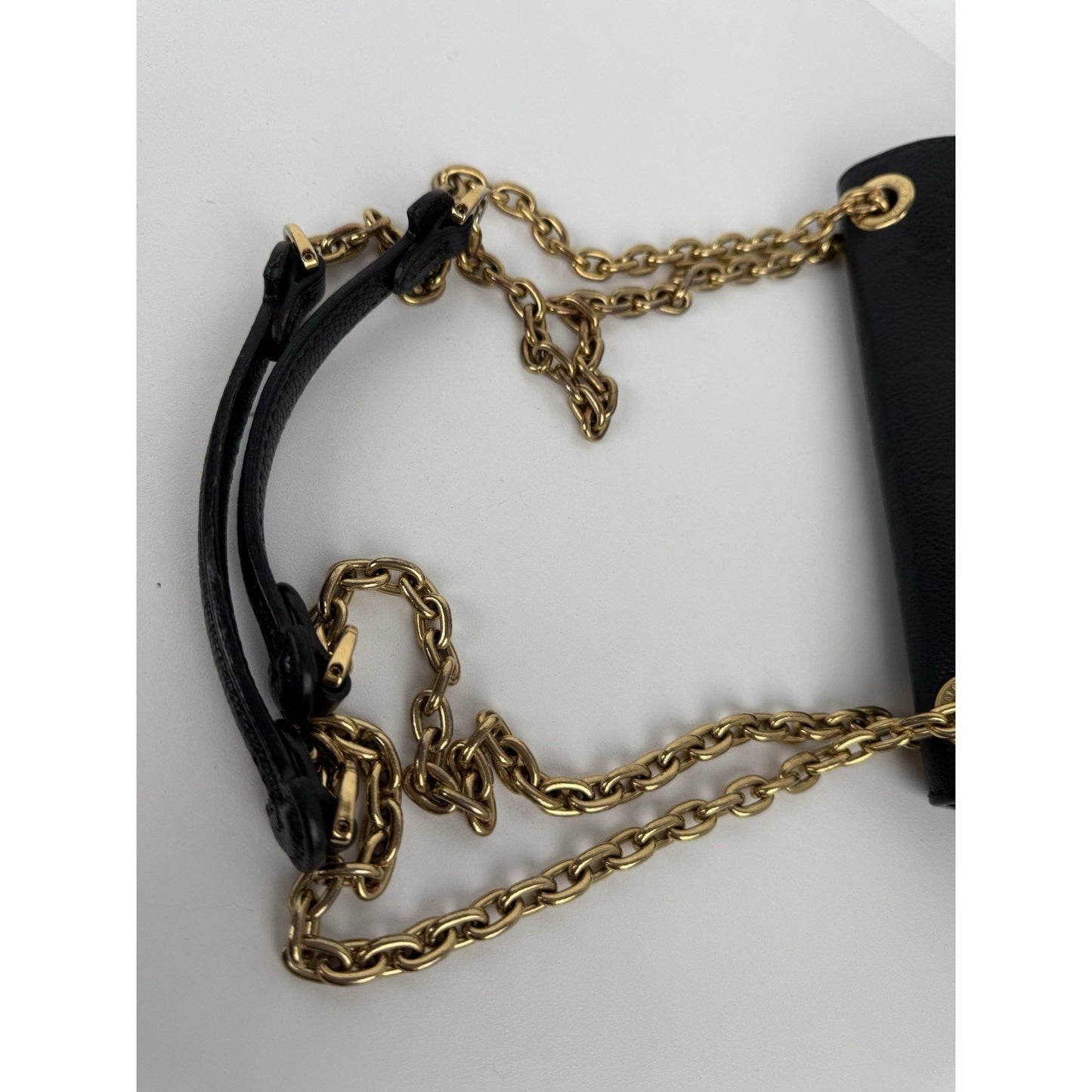 Louis Vuitton Vavin Shoulder Bag BB Black Empriente Leather