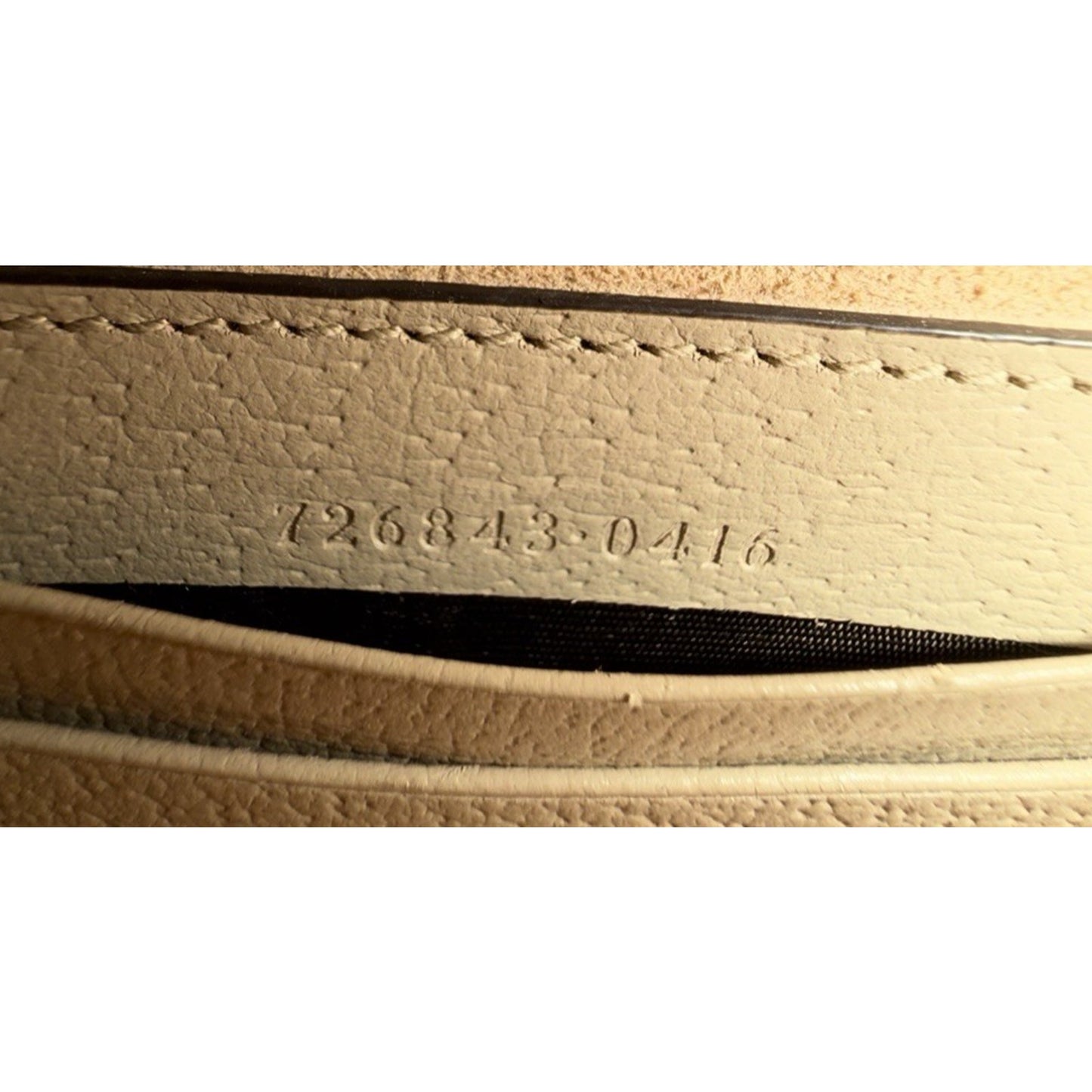 Gucci GG Supreme Crescent Mini Half-Moon Shoulder Bag in Coated Canvas S-07
